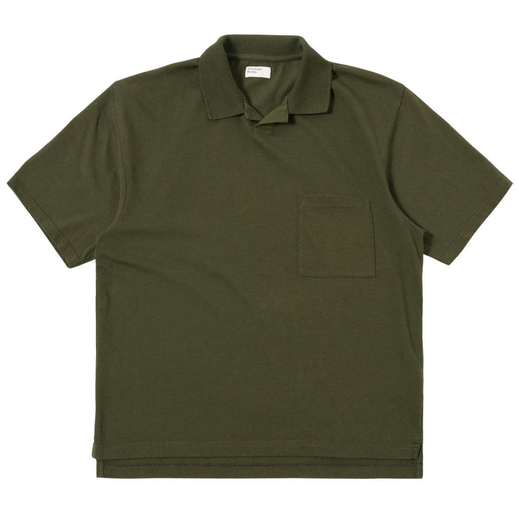 Universal Works Rugby Jersey Polo - Olive