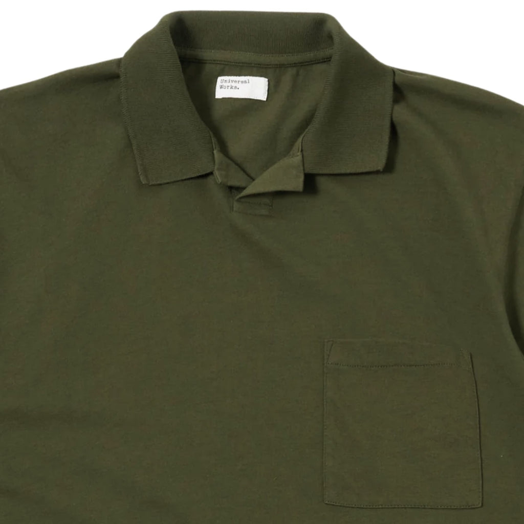 Universal Works Rugby Jersey Polo - Olive