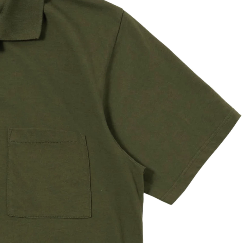 Universal Works Rugby Jersey Polo - Olive