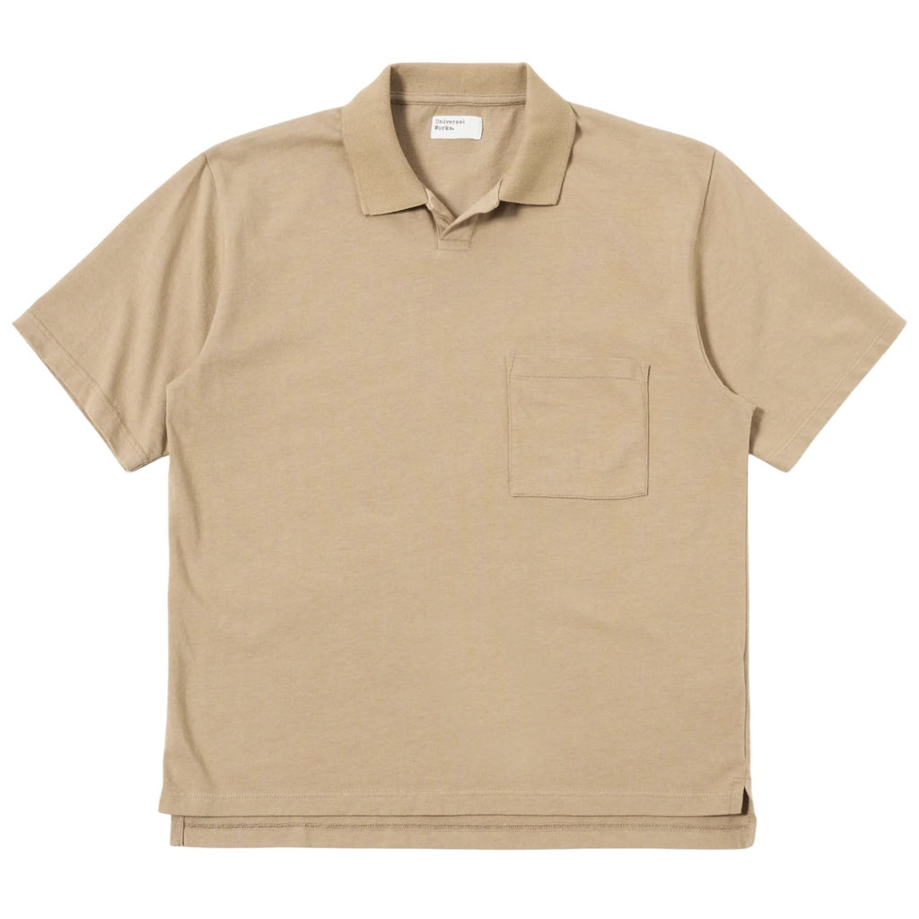 Universal Works Rugby Jersey Polo - Sand
