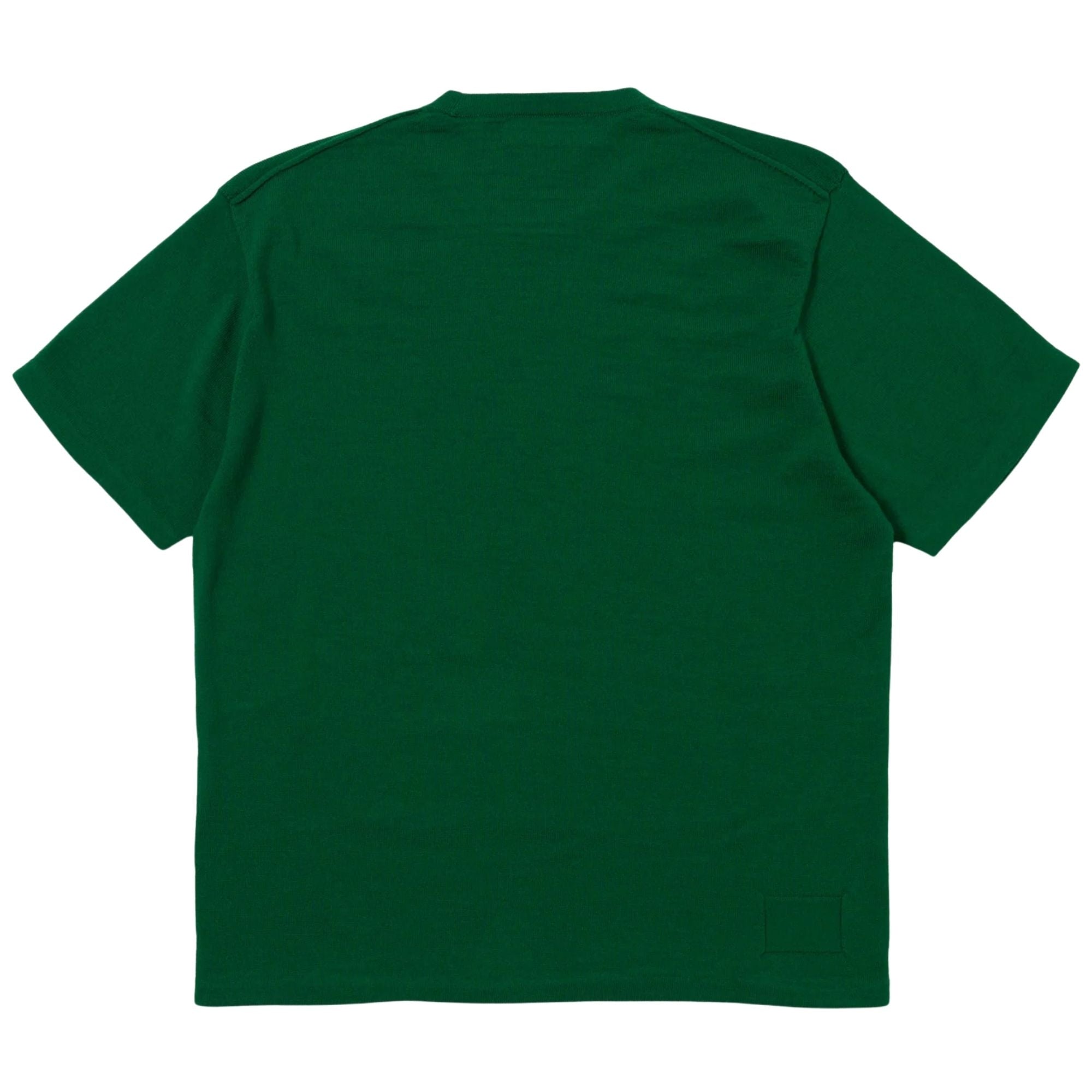 Merino Fine Knit T-Shirt - Green