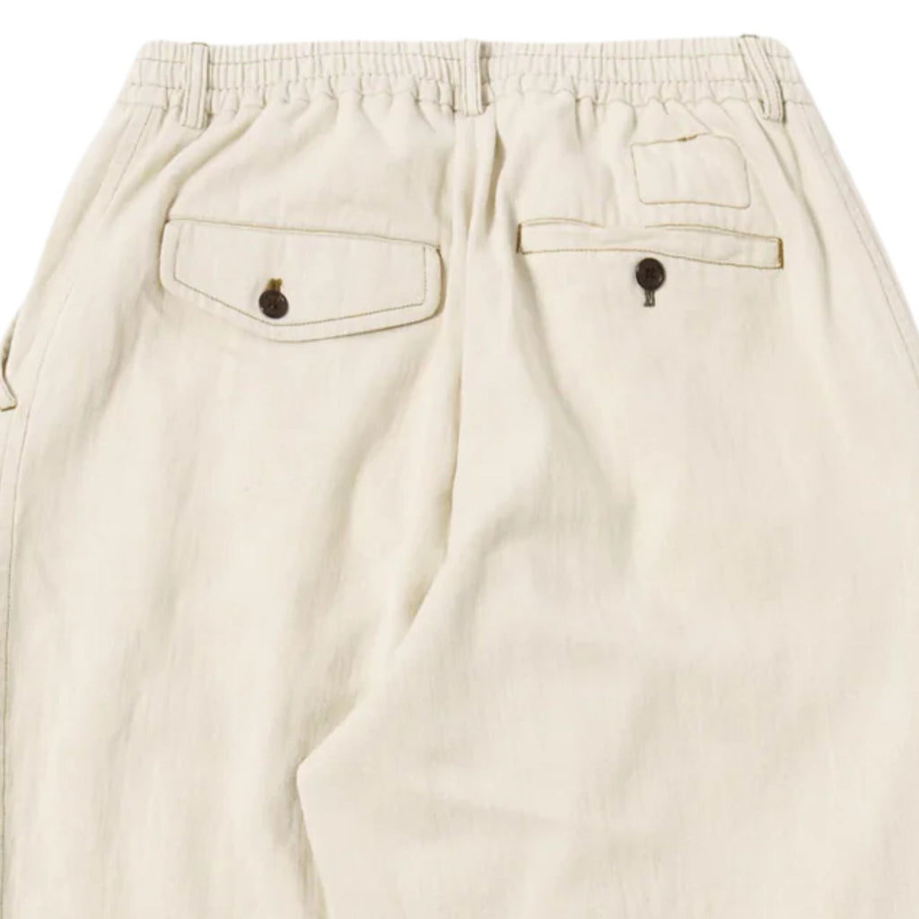 Universal Works Pleated Track Pant - Ecru