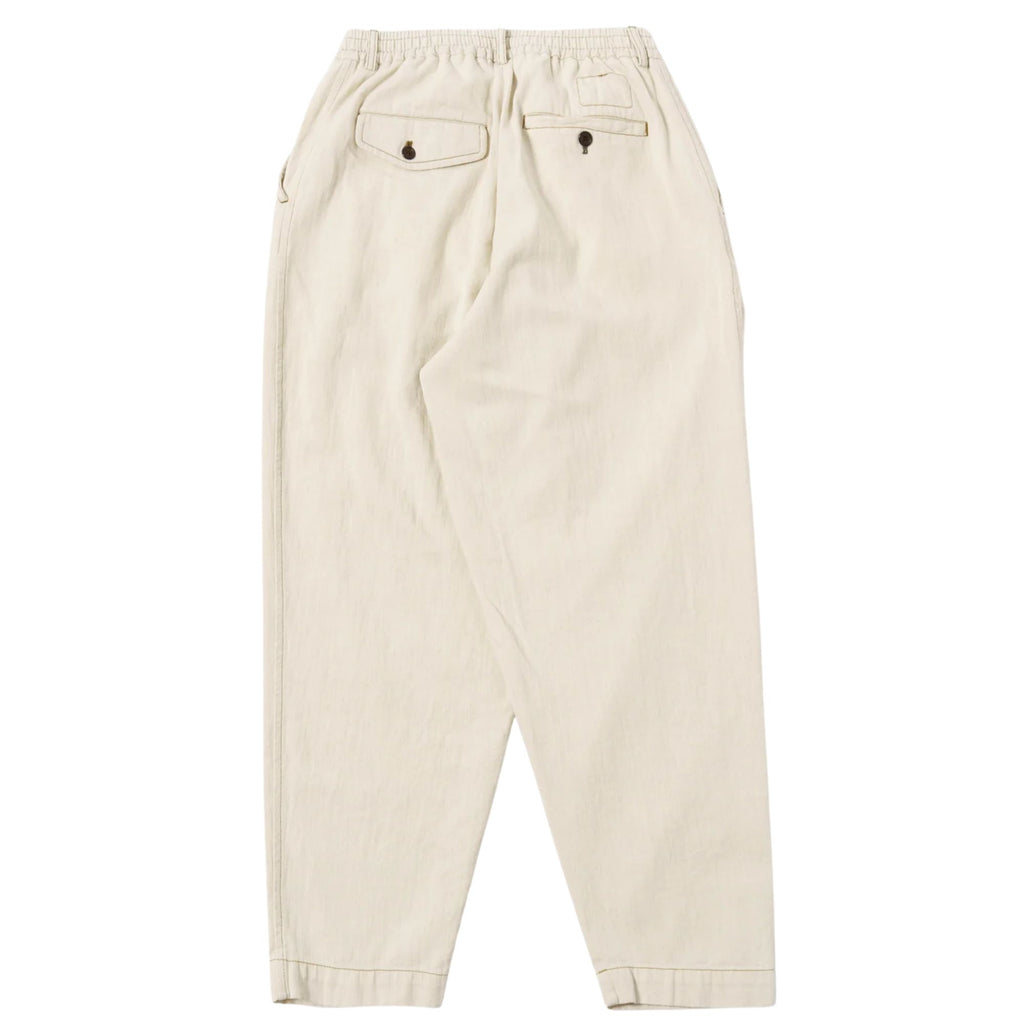 Universal Works Pleated Track Pant - Ecru