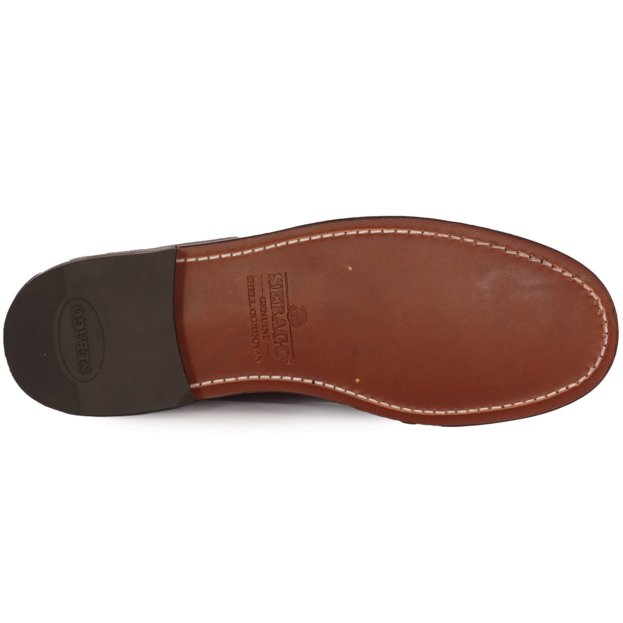 x Stuarts Dan Cordovan Penny Loafer - Brown Burgundy