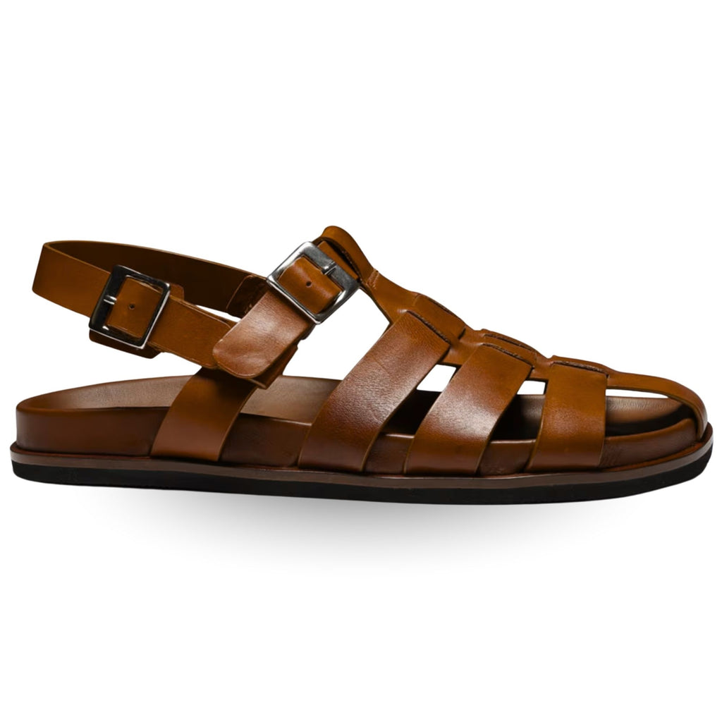 Grenson Quinton Sandals - Tan