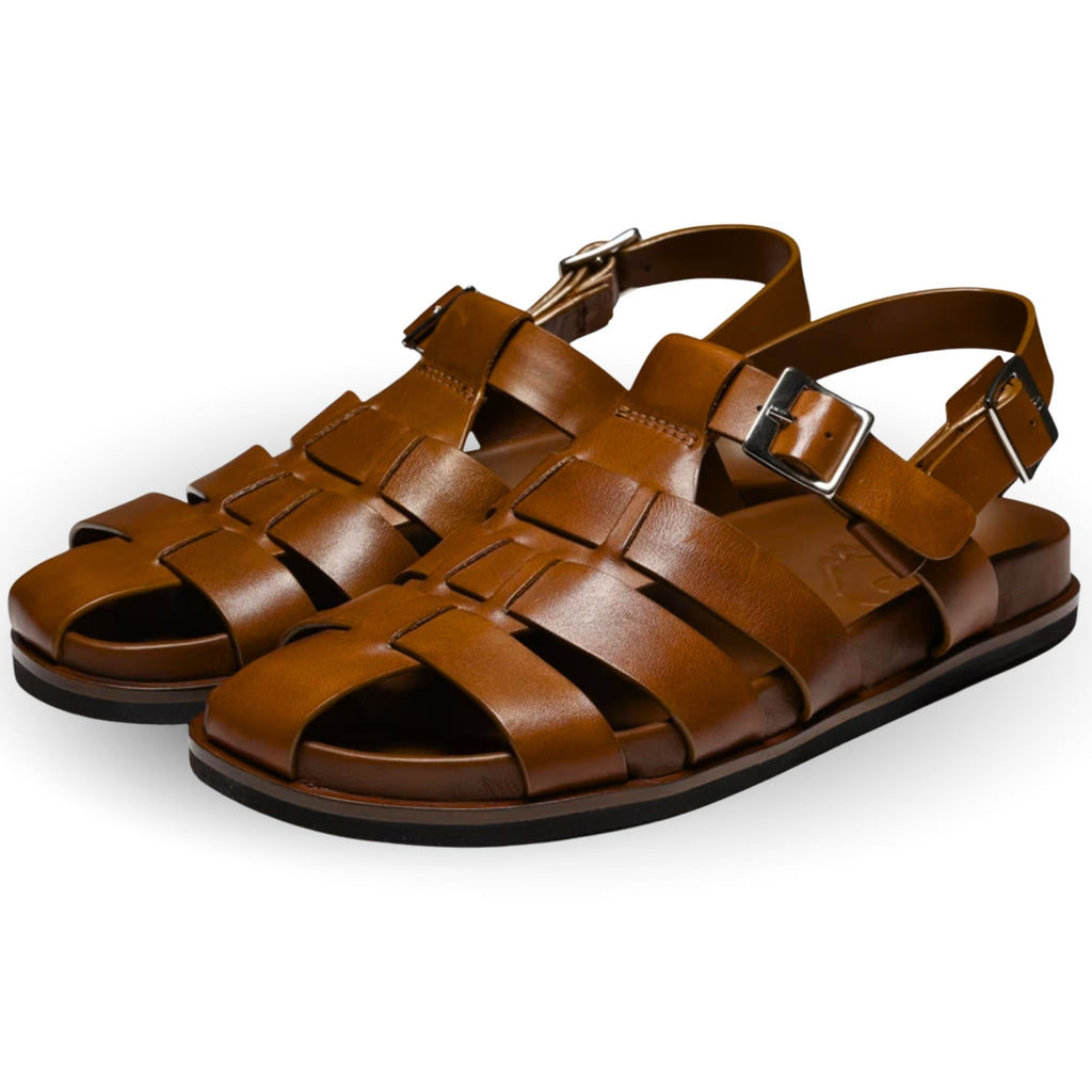 Grenson Quinton Sandals - Tan