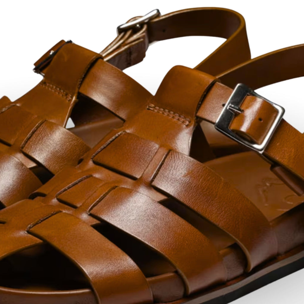 Grenson Quinton Sandals - Tan
