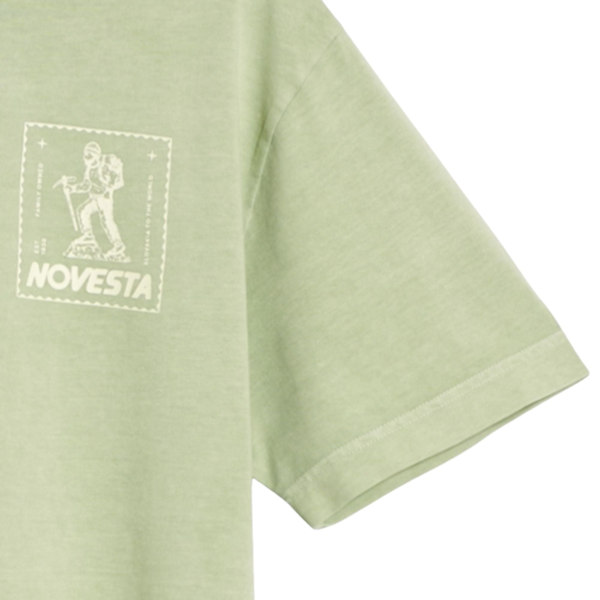 Novesta Hiker T-Shirt - Green Stone