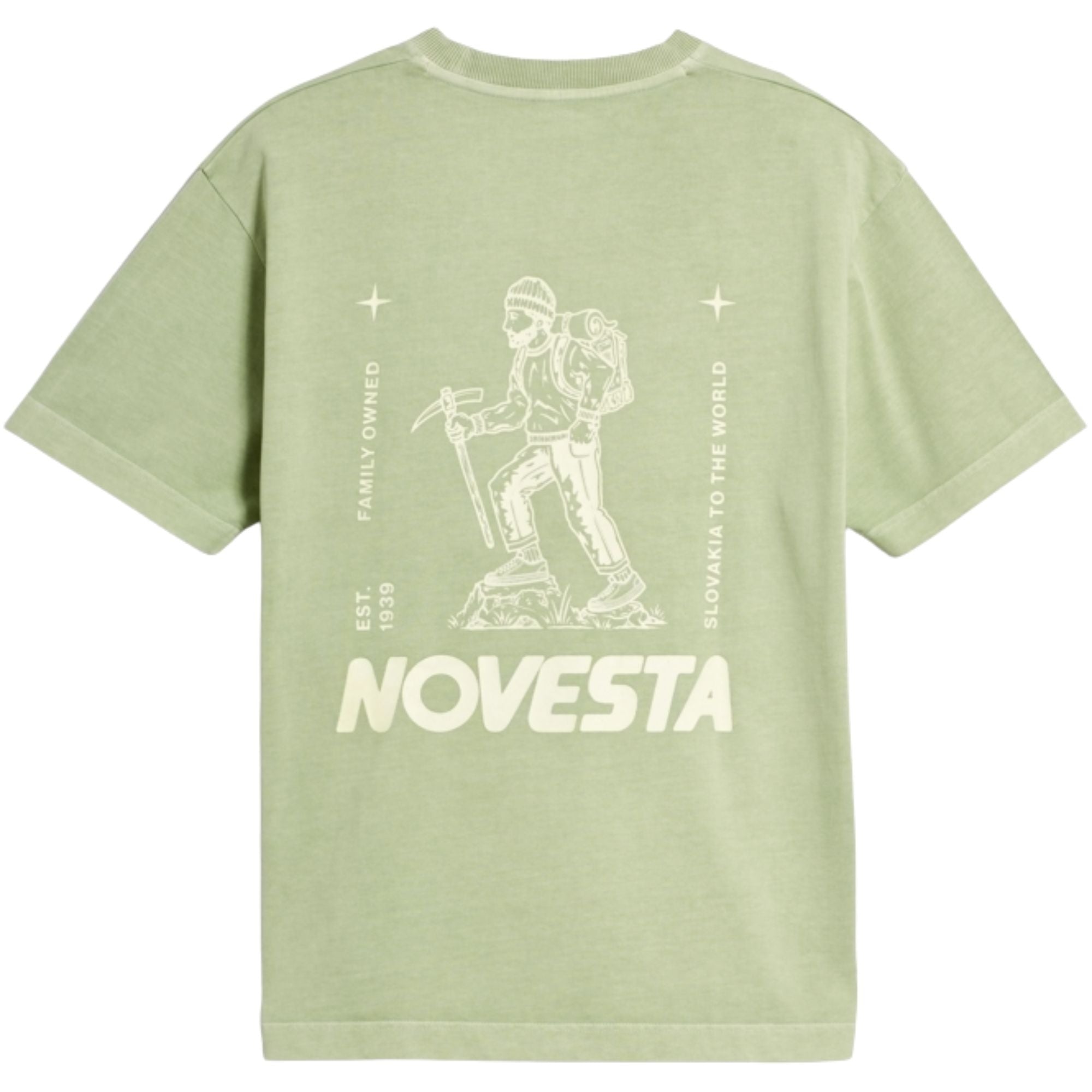 Novesta Hiker T-Shirt - Green Stone