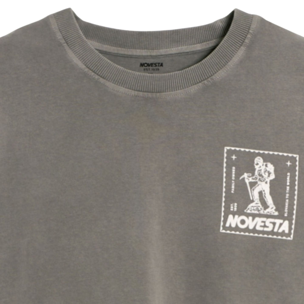 Novesta Hiker T-Shirt - Charcoal