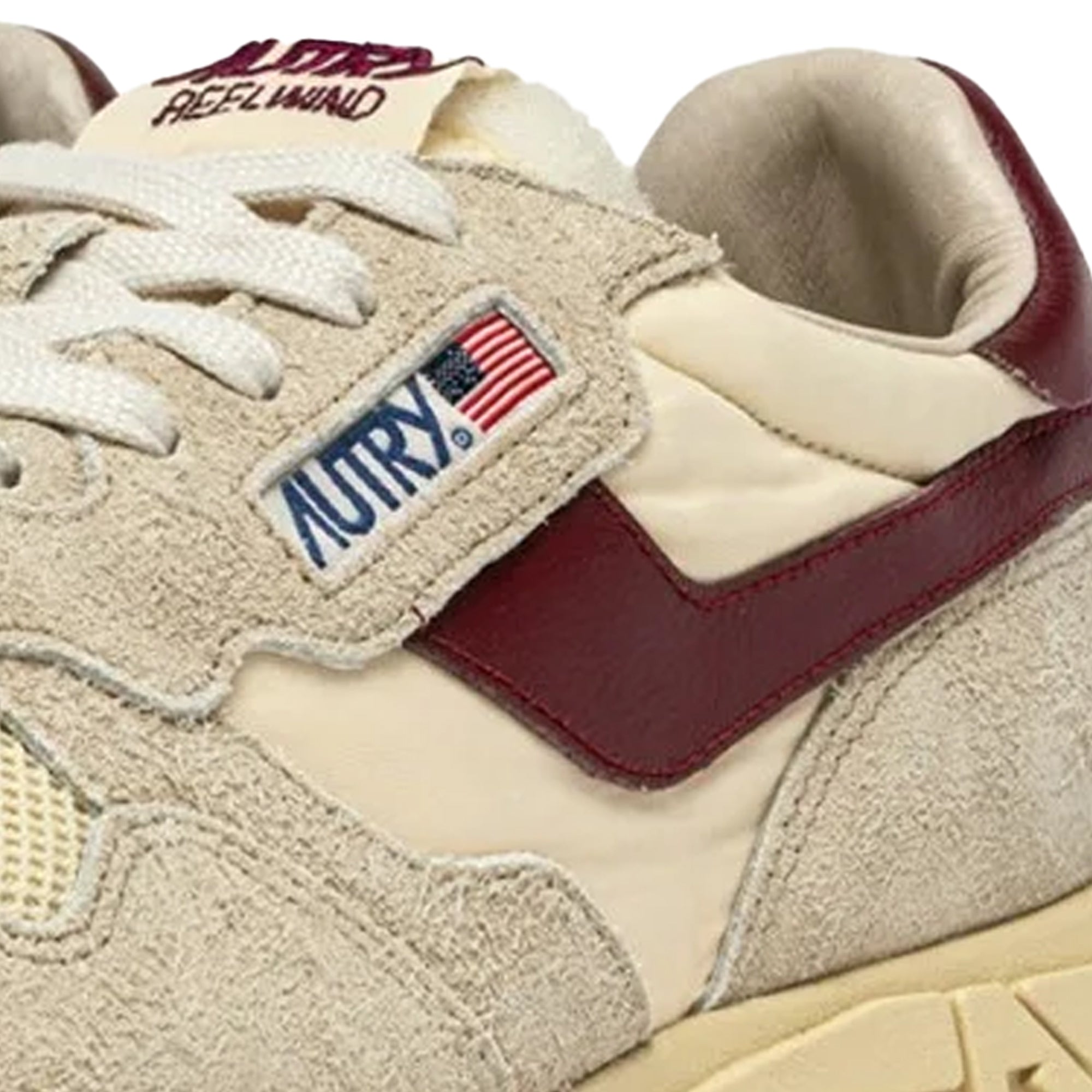 Reelwind Low Sneakers - Ecru/Red