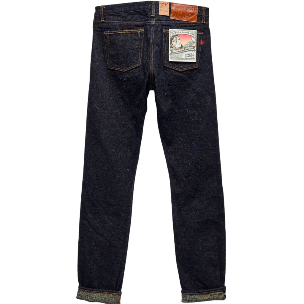Naked and Famous Denim Weird Guy MIJ16 Genseki Selvedge - Indigo