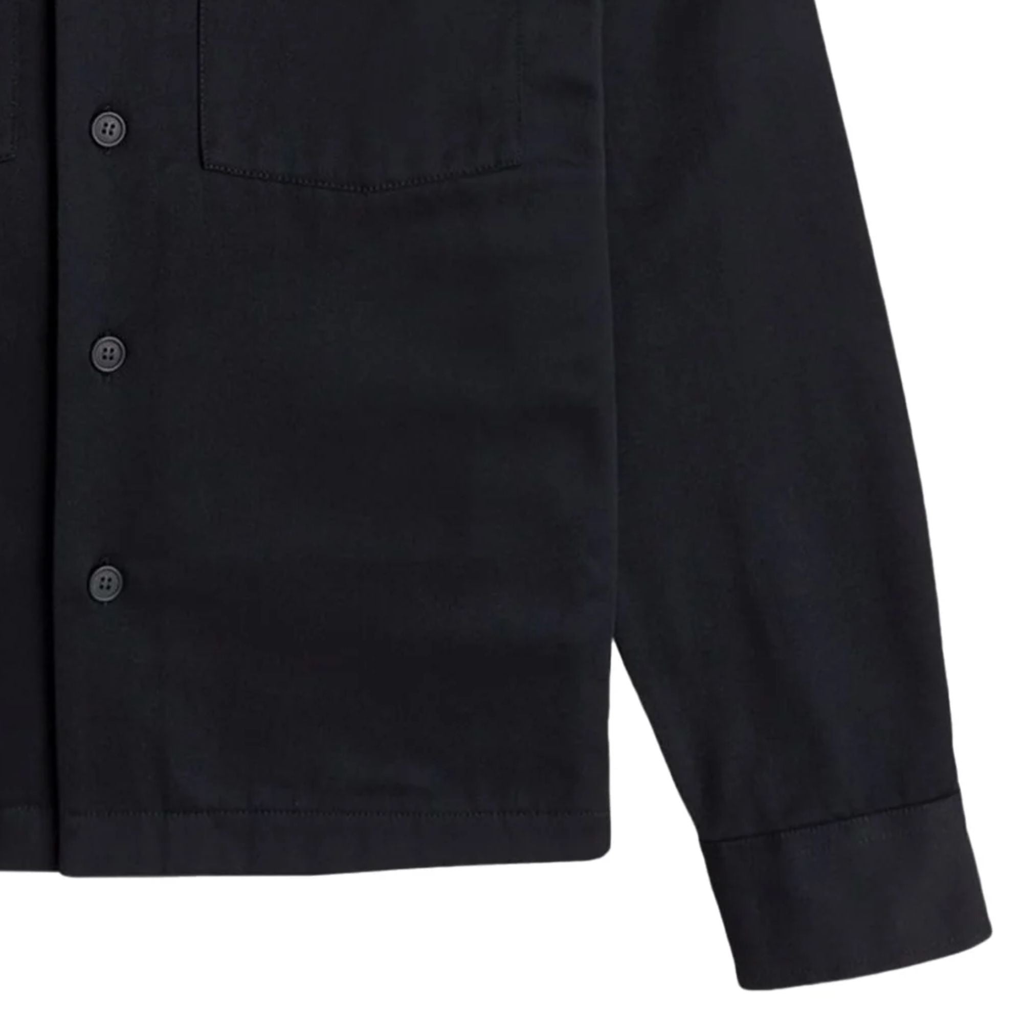 Twill Overshirt - Black