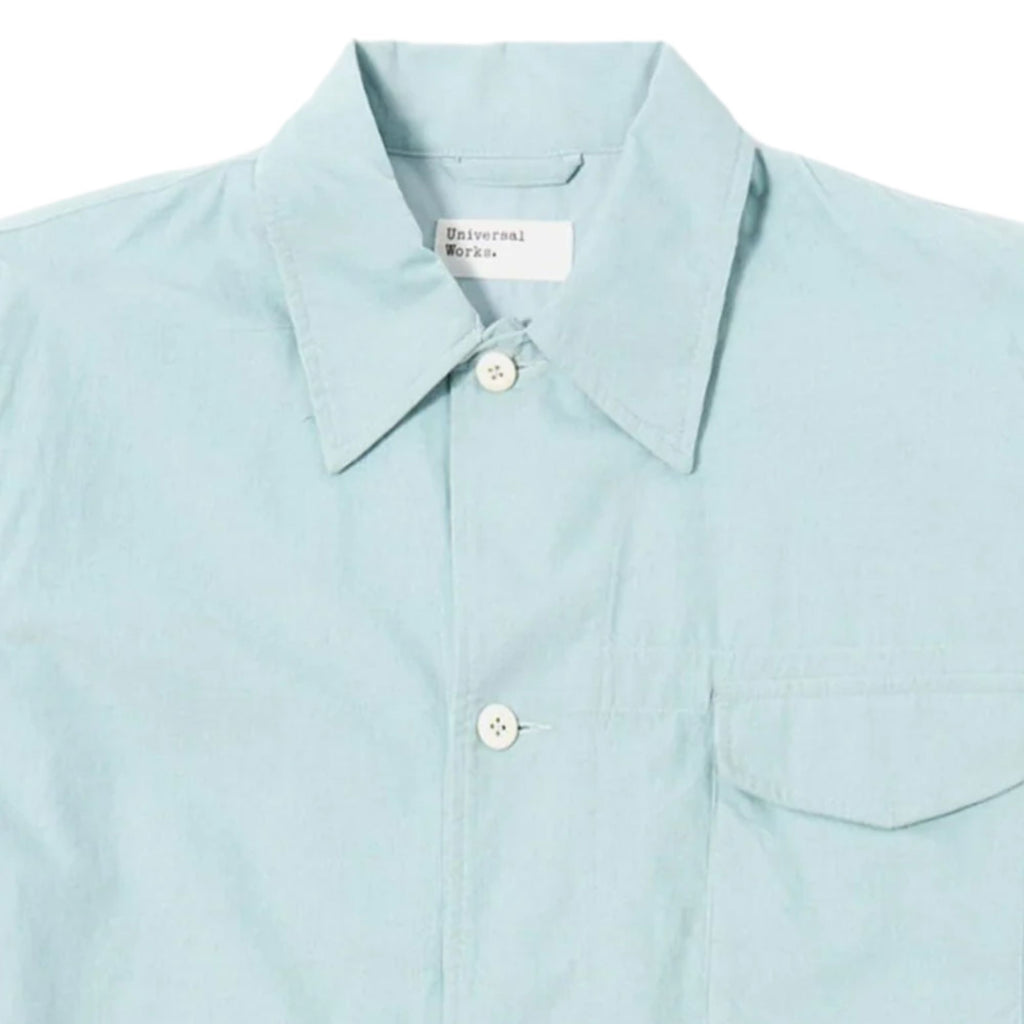 Universal Works Fine Cord Duty Jacket - Aqua