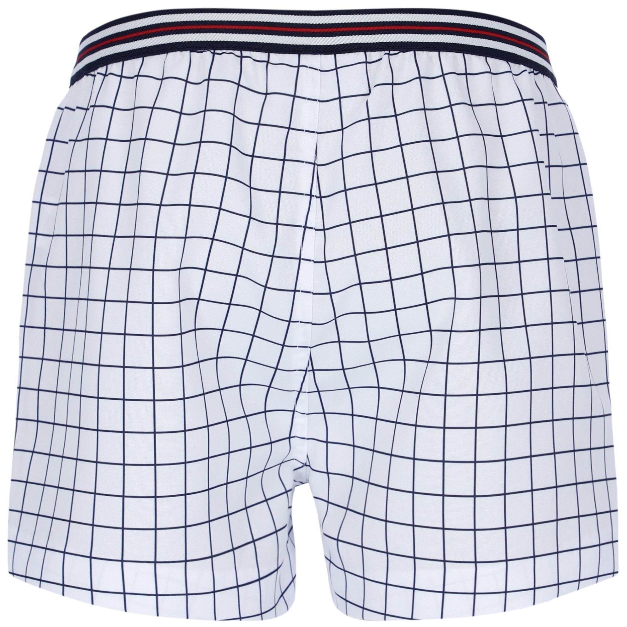 Fila Vintage High Tide Terry Stripe Shorts - White