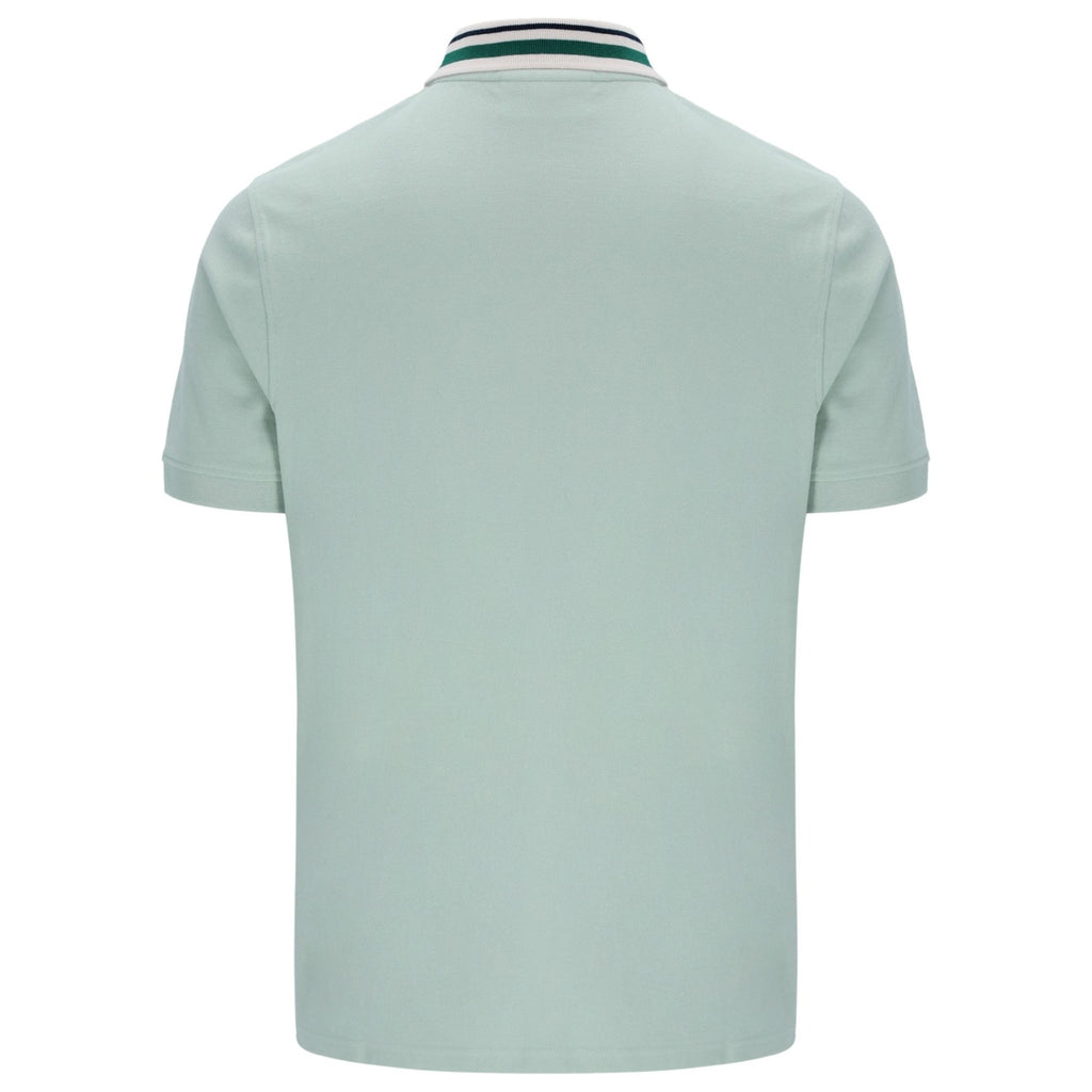 Fila Vintage Achille Heritage Tape Polo - Surf Spray