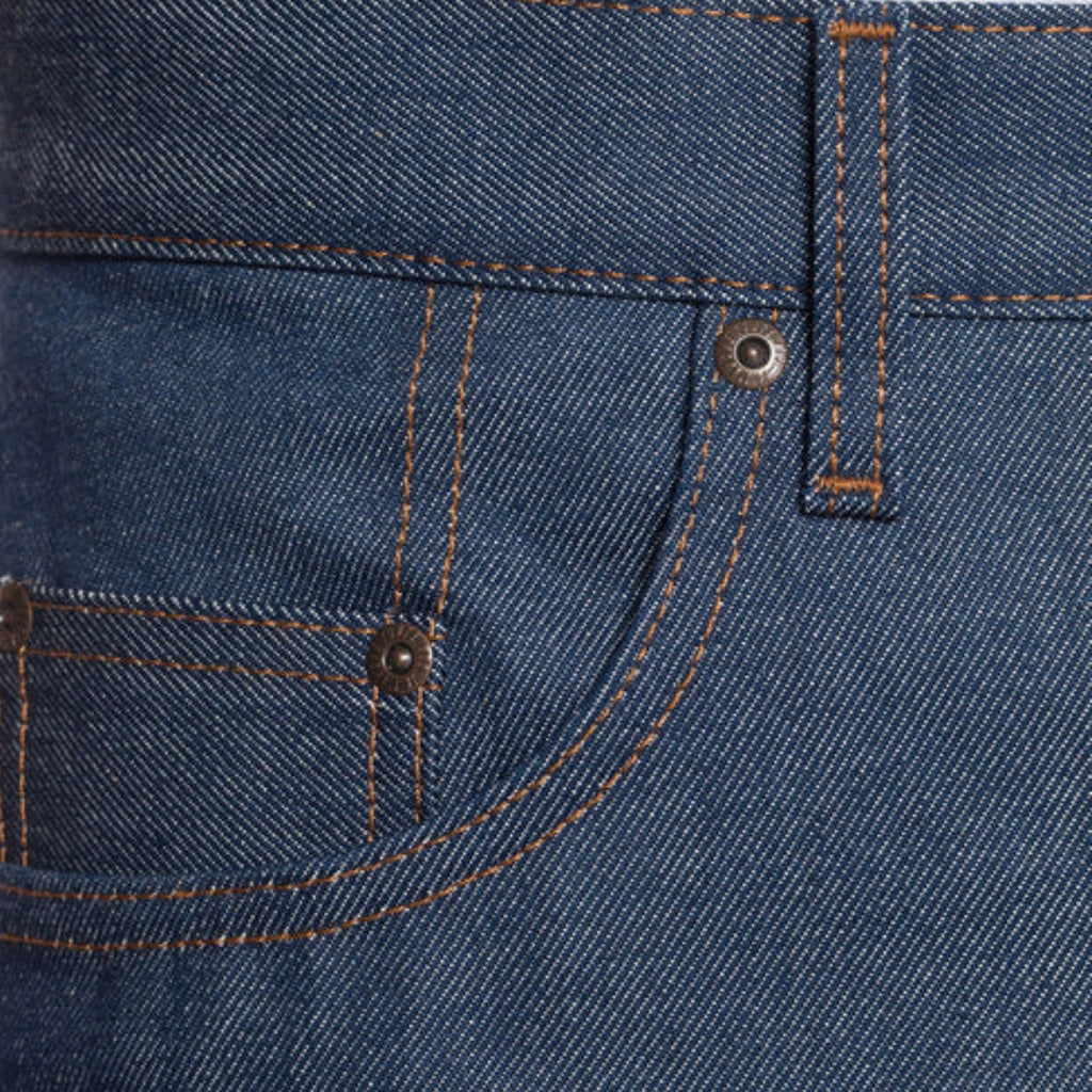 Naked and Famous Denim Easy Guy Natural Indigo Selvedge - Raw Blue