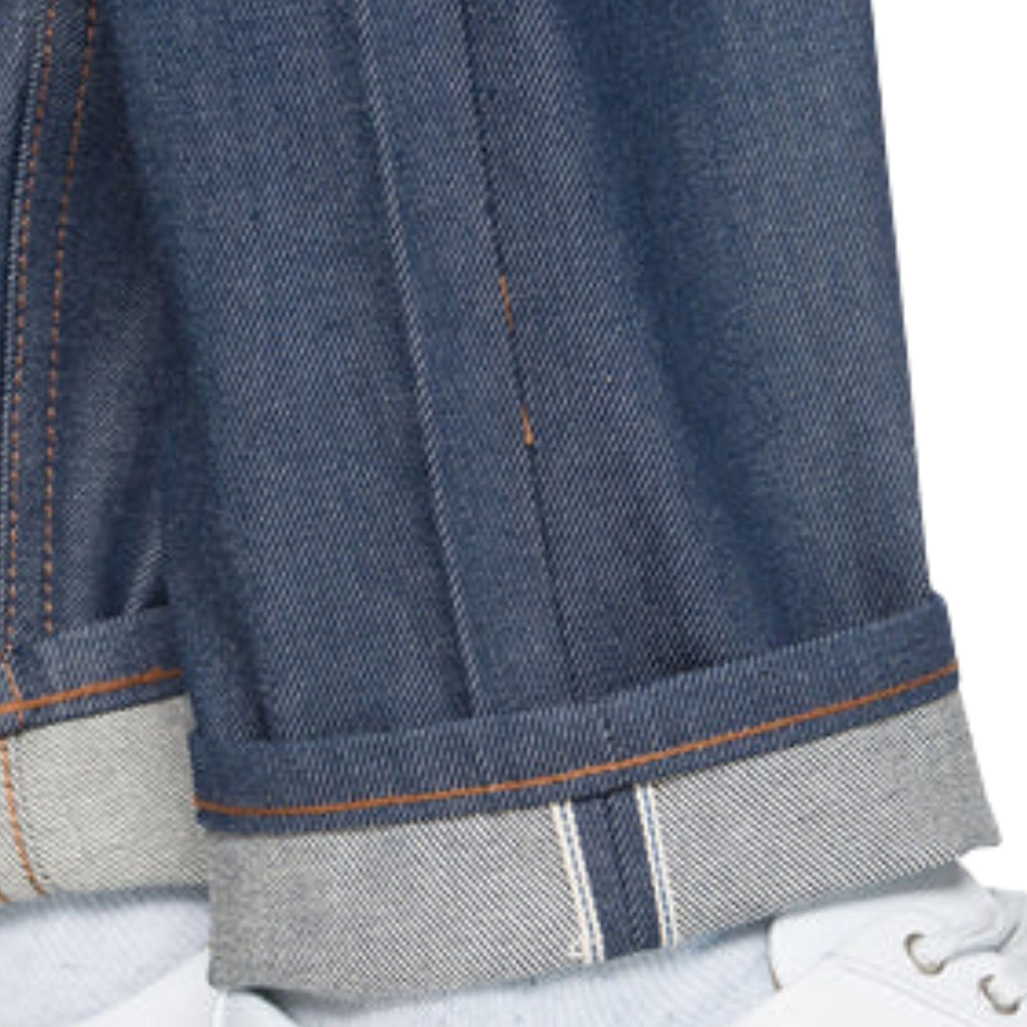 Naked and Famous Denim Easy Guy Natural Indigo Selvedge - Raw Blue
