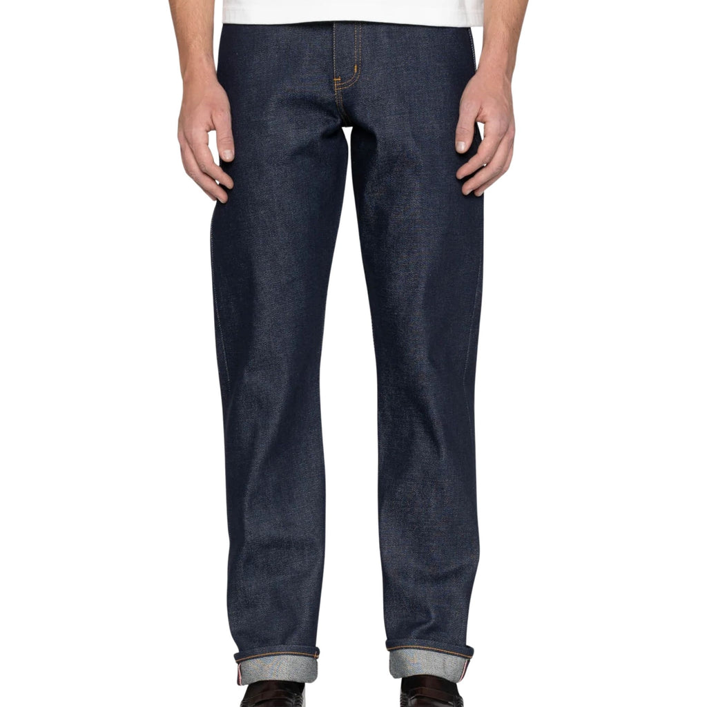 Naked and Famous Denim True Guy Elephant 14 "Dirty Elephant" - Indigo