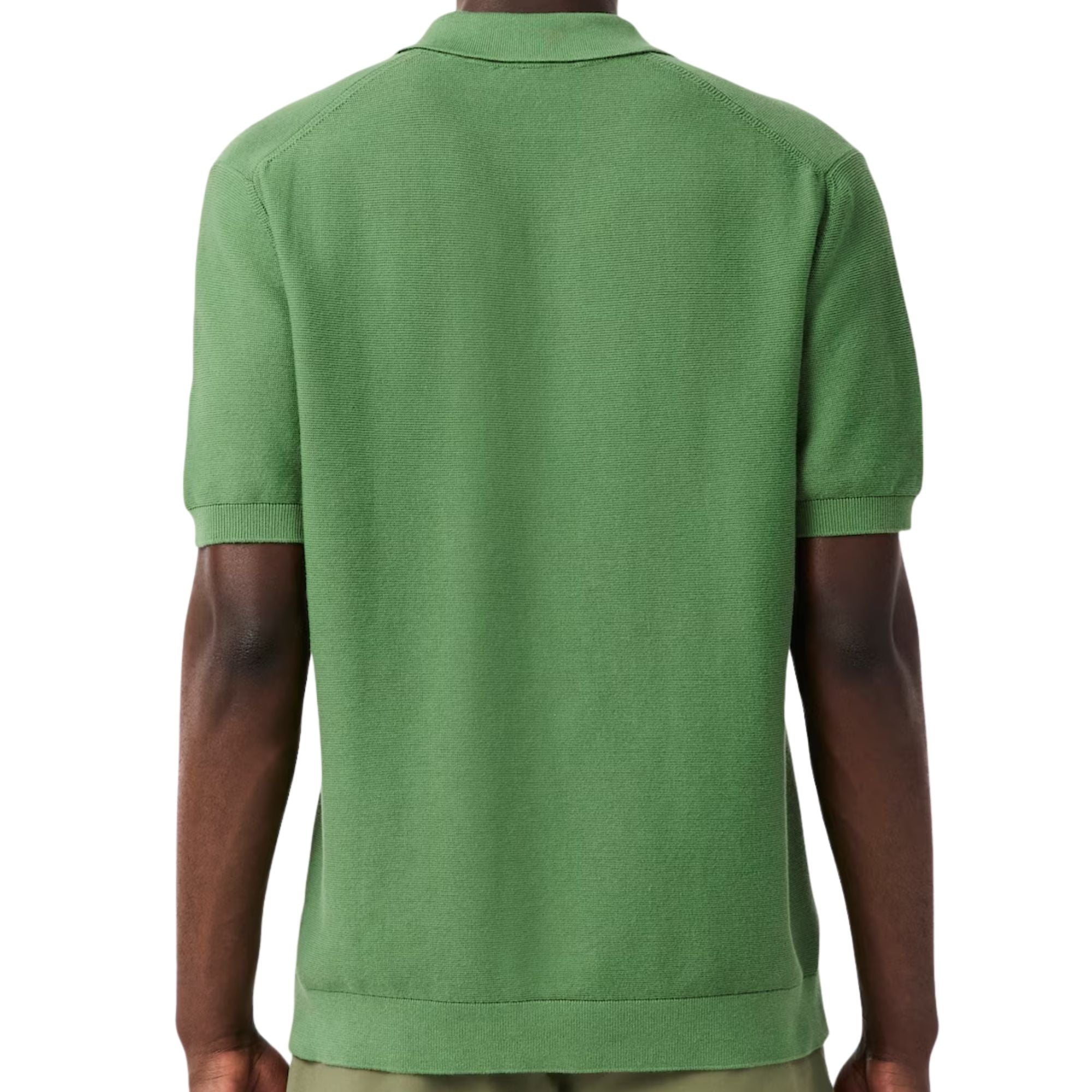 Lacoste Knitted Polo Shirt - Lettuce