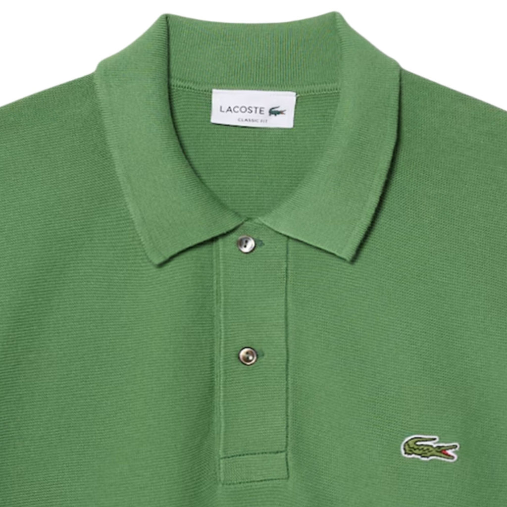 Lacoste Knitted Polo Shirt - Lettuce