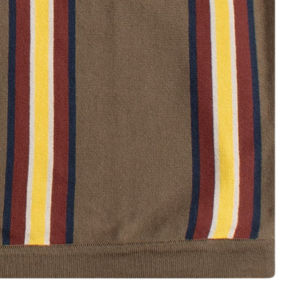 Velzy Canopy Stripe Knit Shirt - Brown