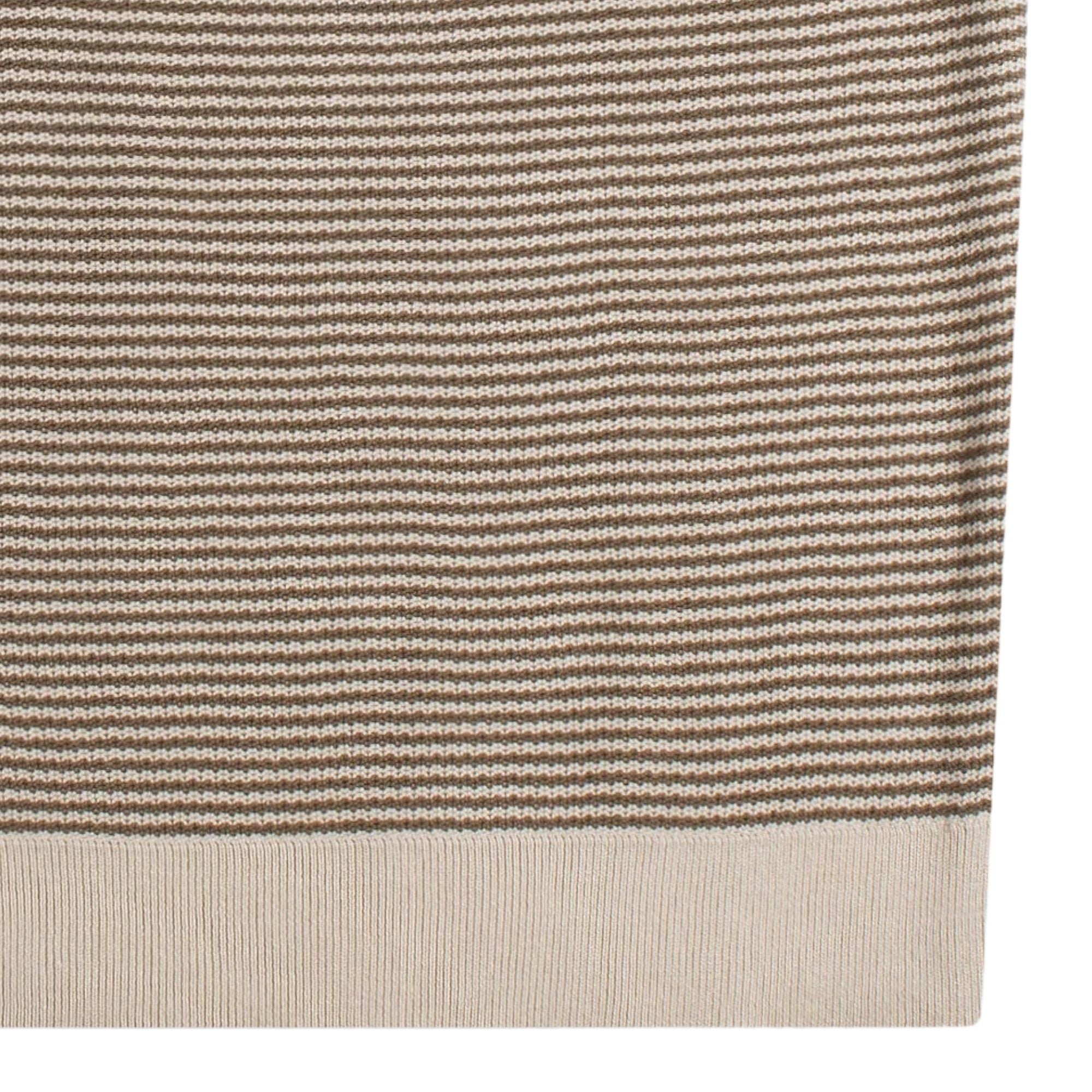 Newport Knit T-Shirt - Sand/Brown