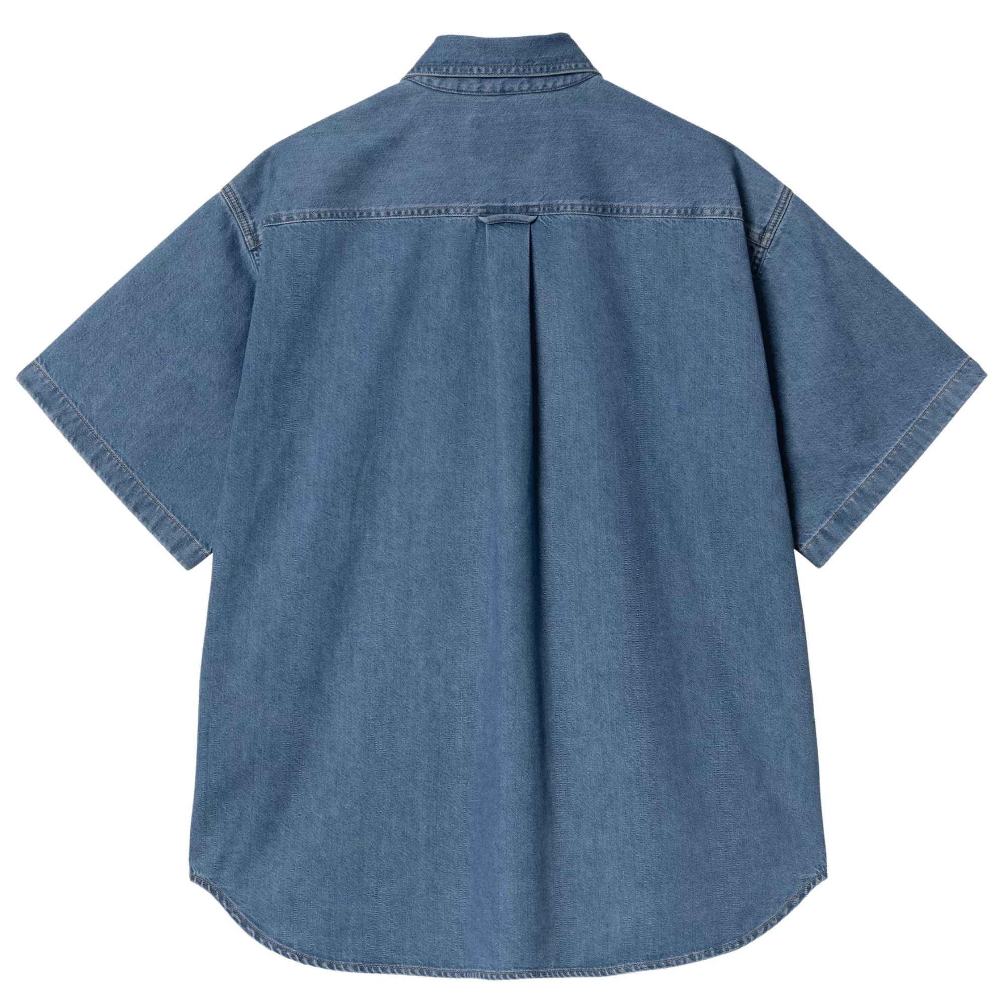 Short Sleeve Lucas Shirt - Blue Stone