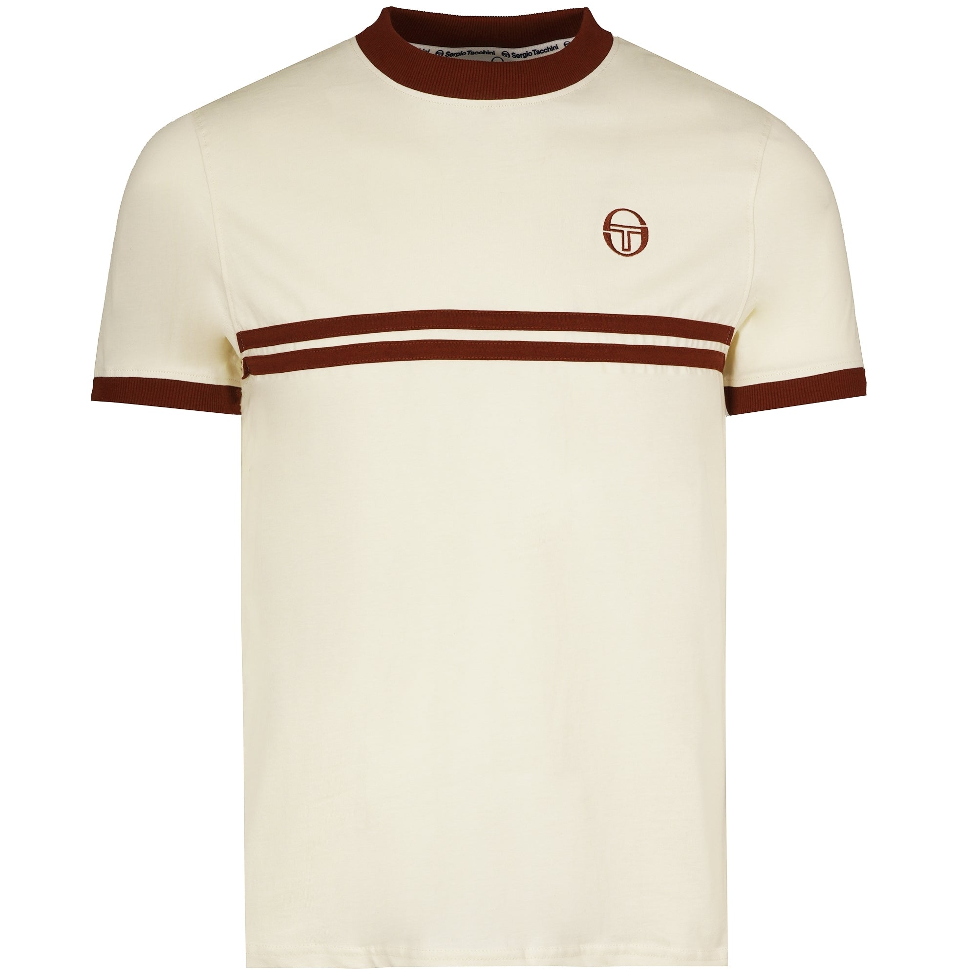 Sergio Tacchini x Stuarts x Stuarts Supermac T-Shirt - Buttercream