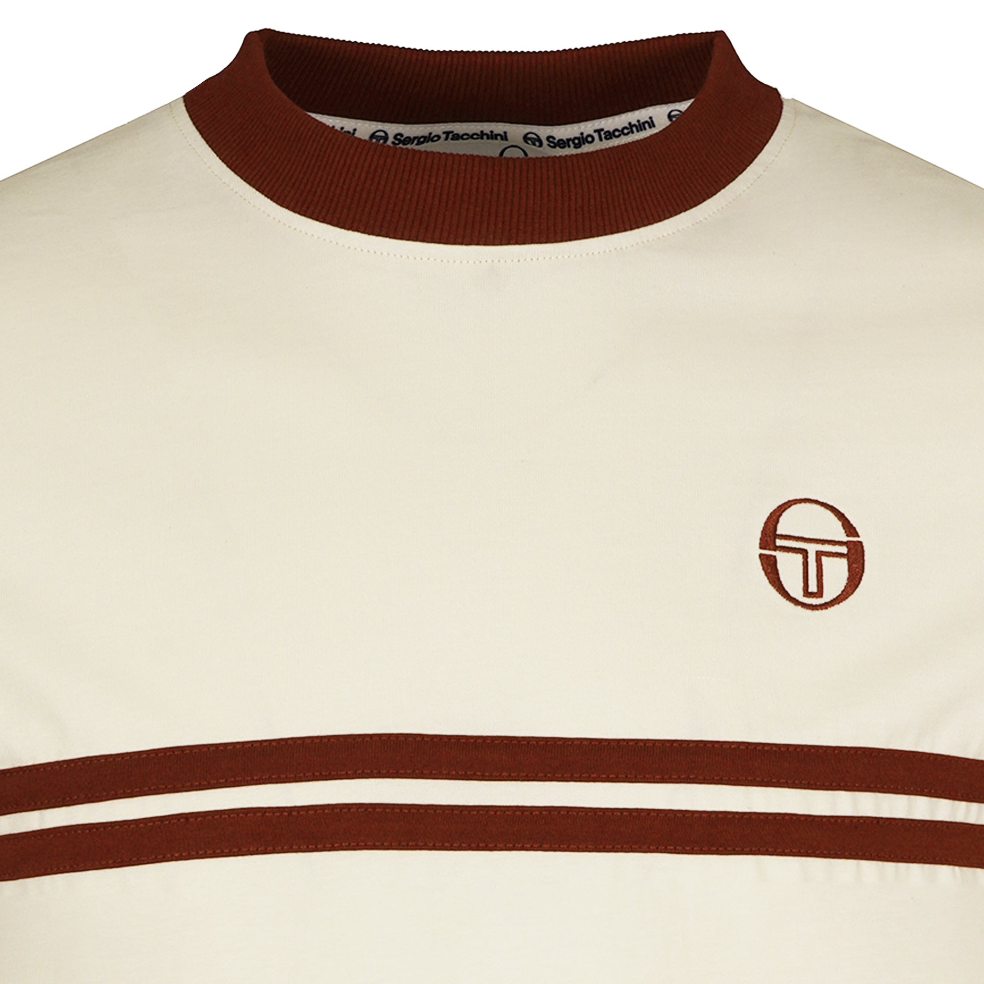 Sergio Tacchini x Stuarts x Stuarts Supermac T-Shirt - Buttercream