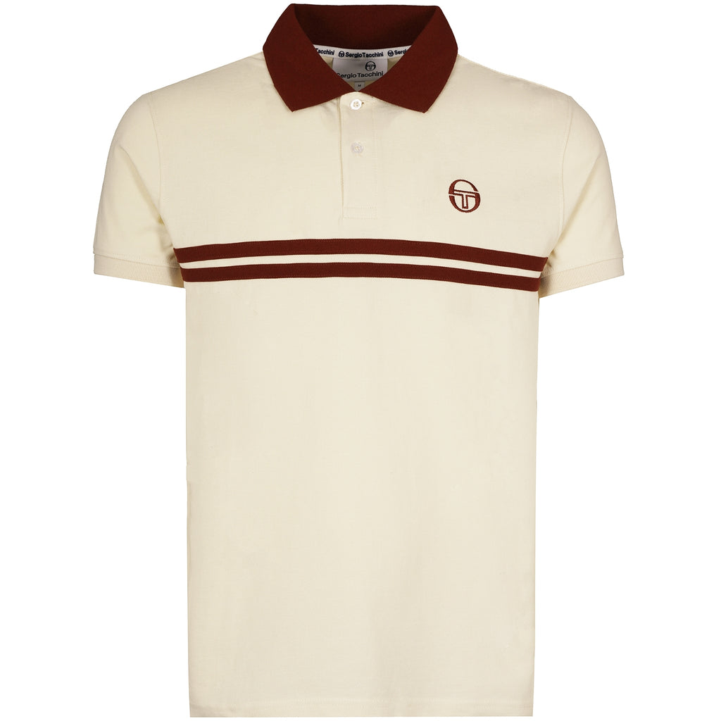 Sergio Tacchini x Stuarts x Stuarts Supermac Polo Shirt - Buttercream