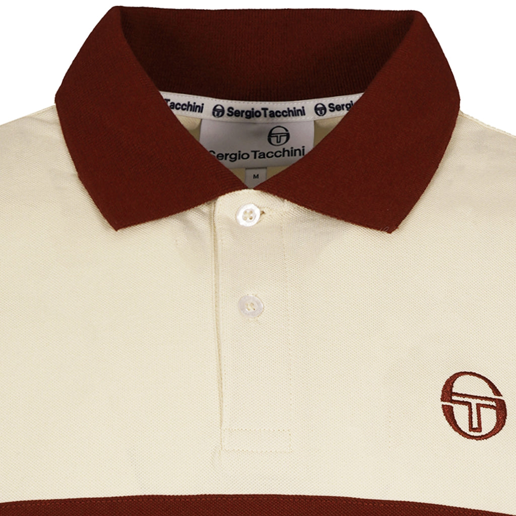 Sergio Tacchini x Stuarts x Stuarts Supermac Polo Shirt - Buttercream