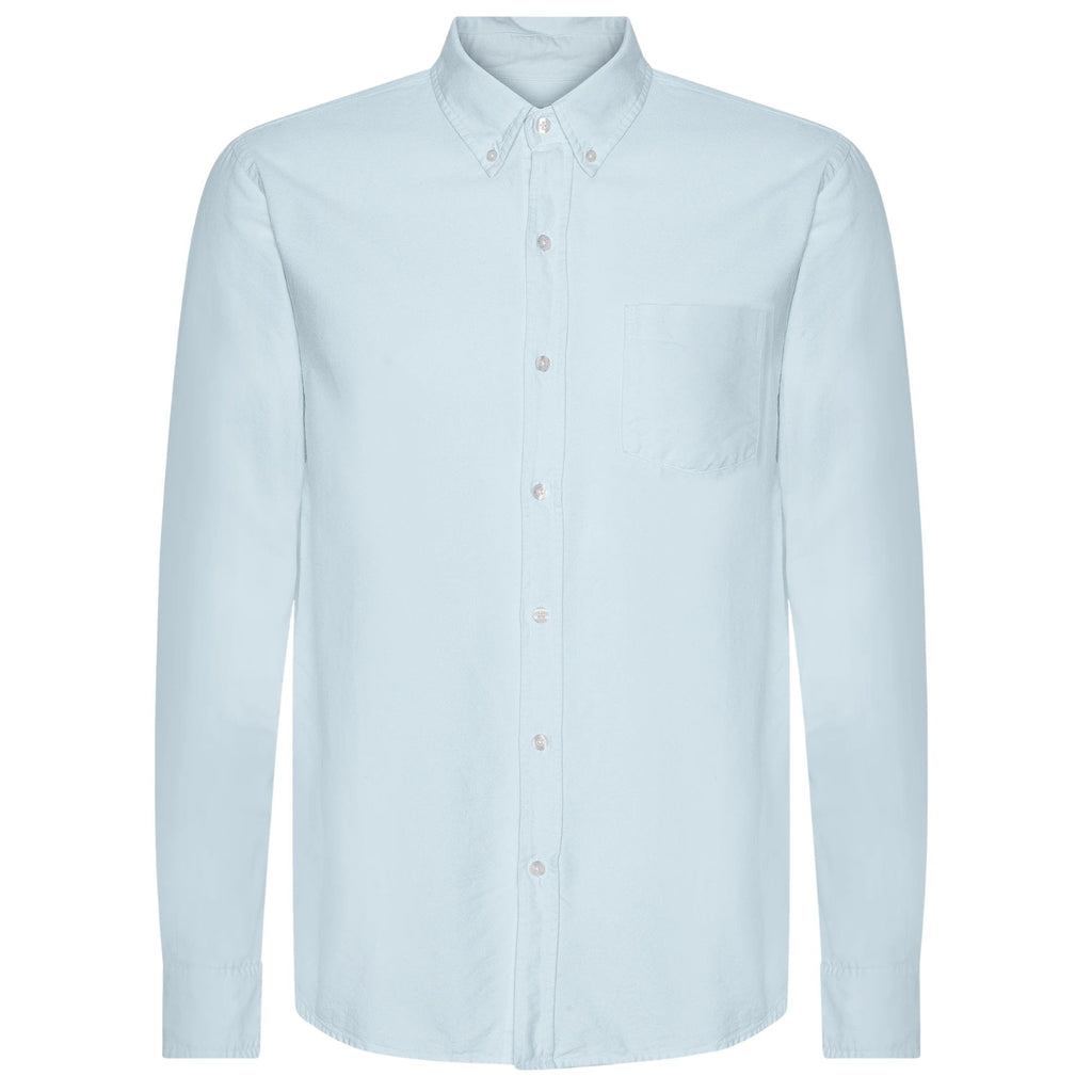 Colorful Standard Organic Button Down Shirt - Polar Blue