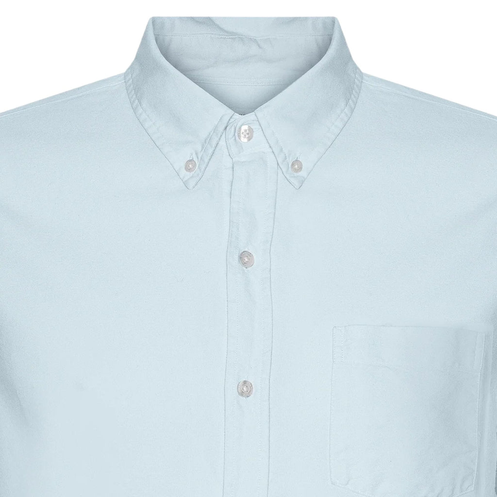 Colorful Standard Organic Button Down Shirt - Polar Blue