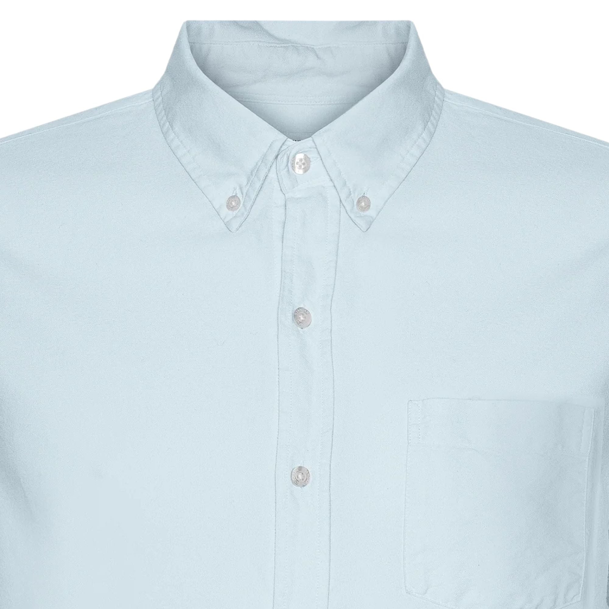 Organic Button Down Shirt - Polar Blue