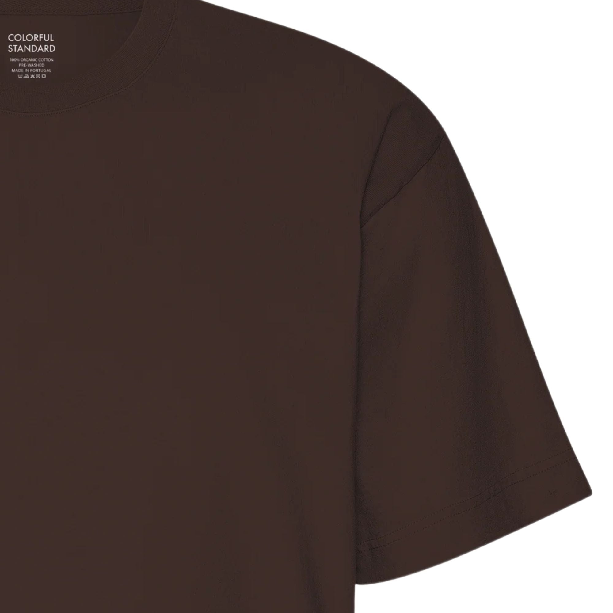 Oversized Organic T-Shirt - Coffee Brown