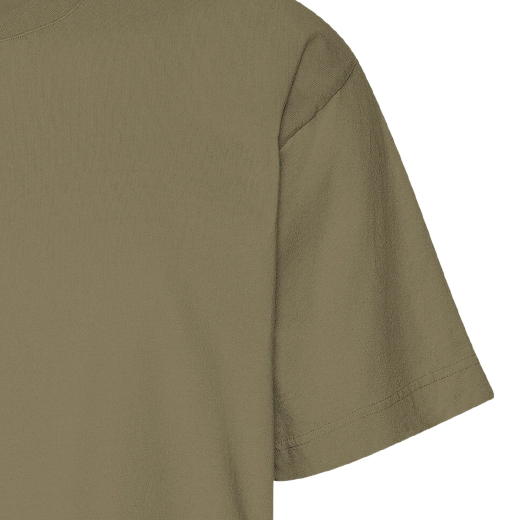 Oversized Organic T-Shirt - Dusty Olive