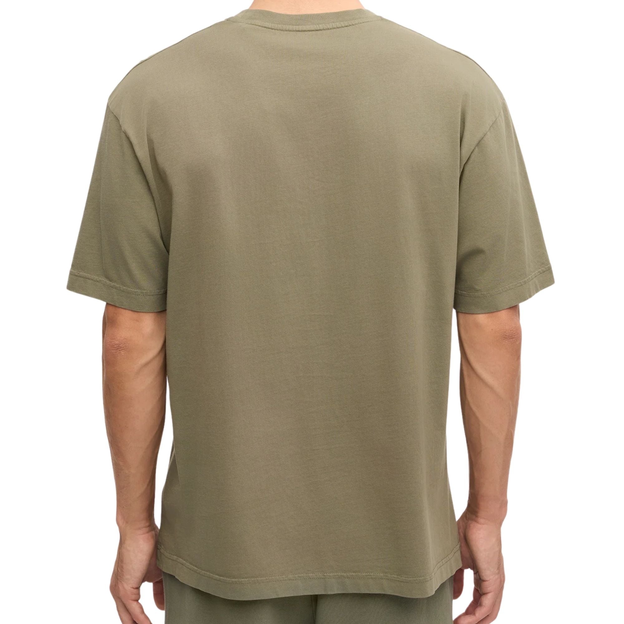 Oversized Organic T-Shirt - Dusty Olive