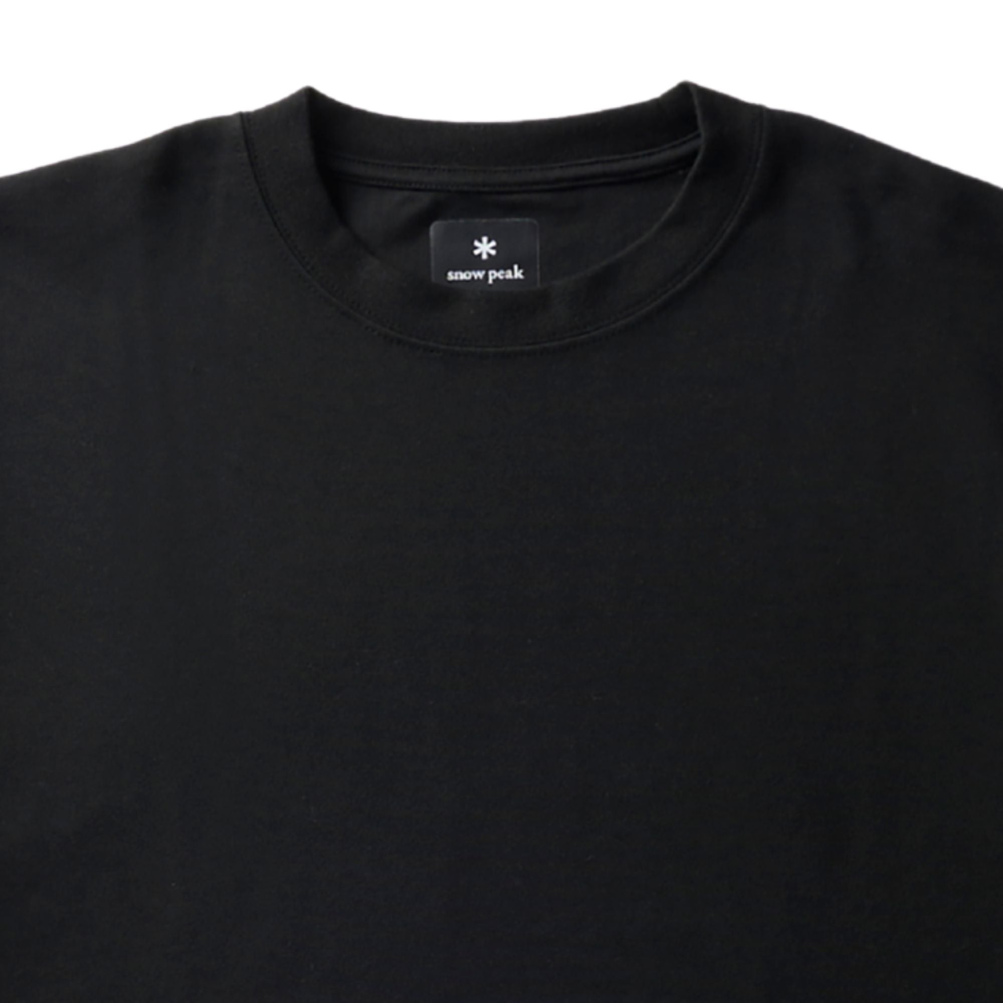 Back Printed Logo T-Shirt - Black