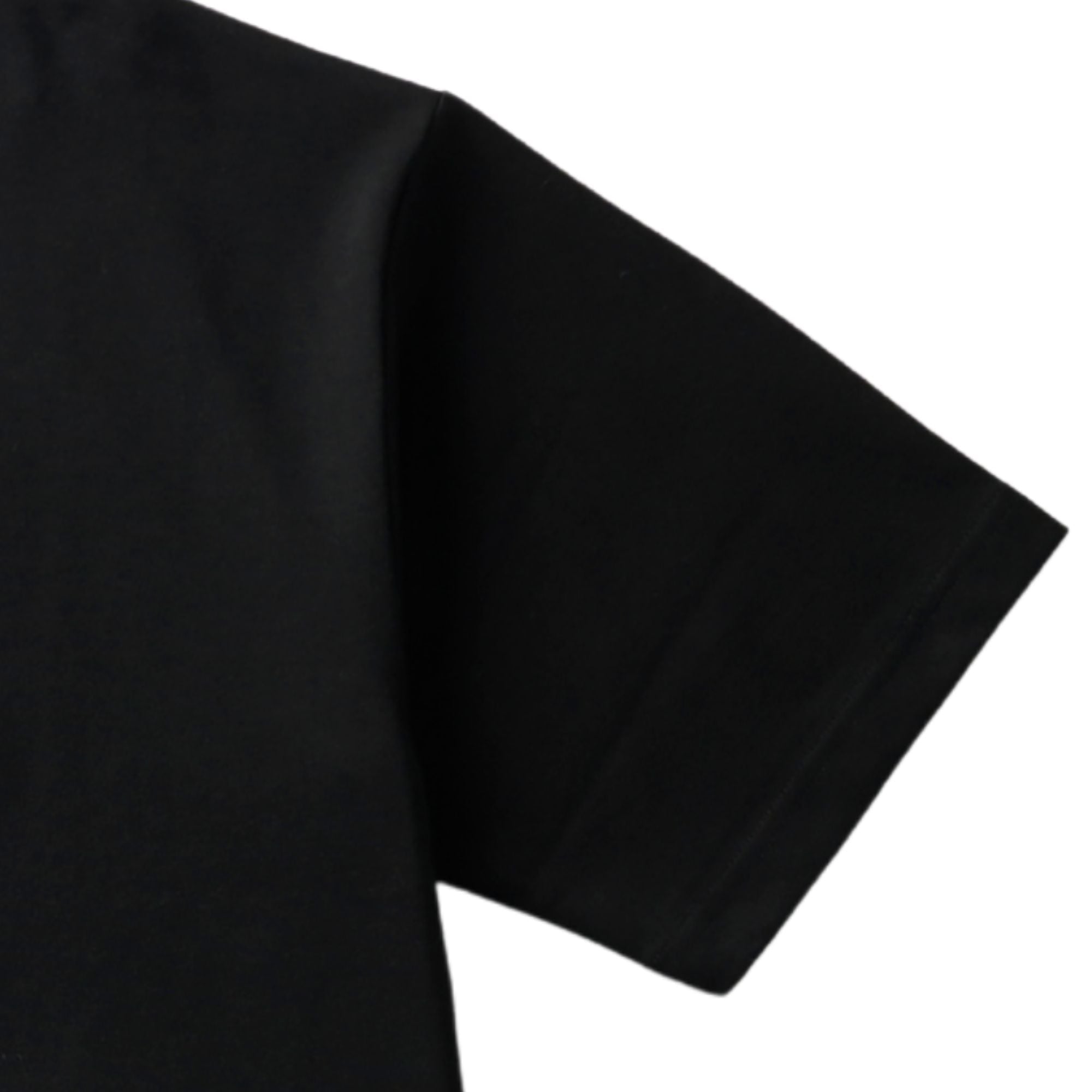 Back Printed Logo T-Shirt - Black