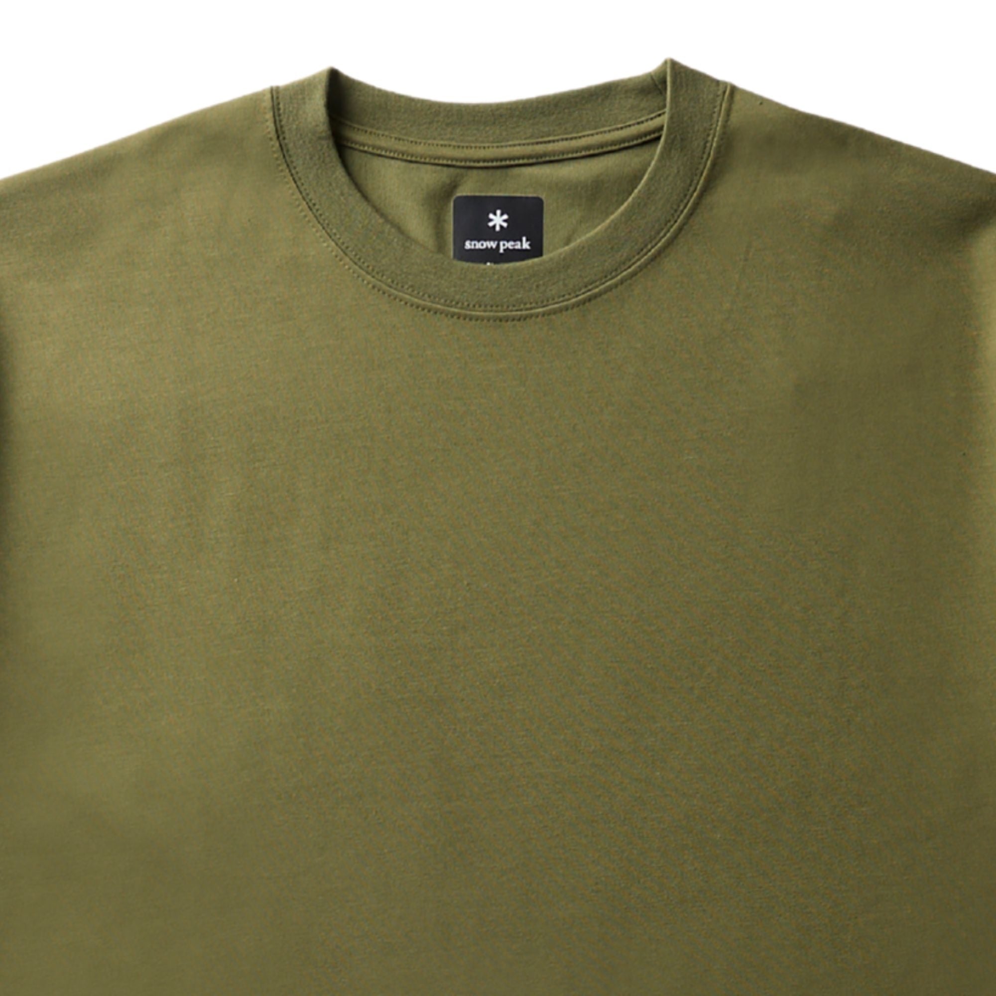 Back Printed Logo T-Shirt - Olive