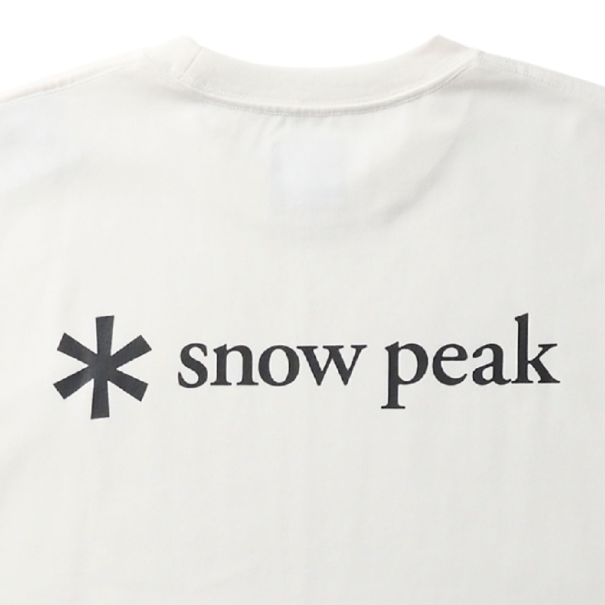 Back Printed Logo T-Shirt - Off White