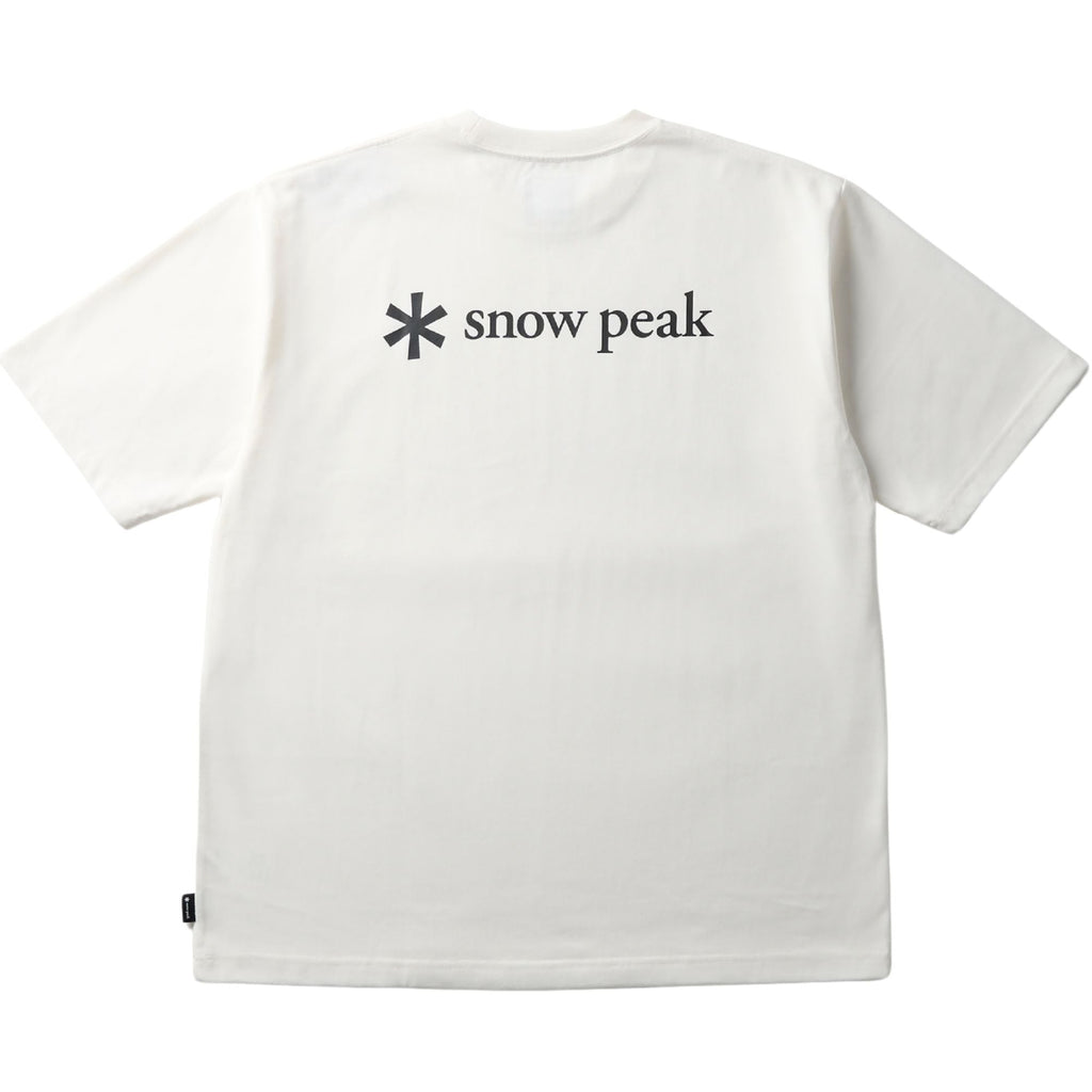 Back Printed Logo T-Shirt - Off White