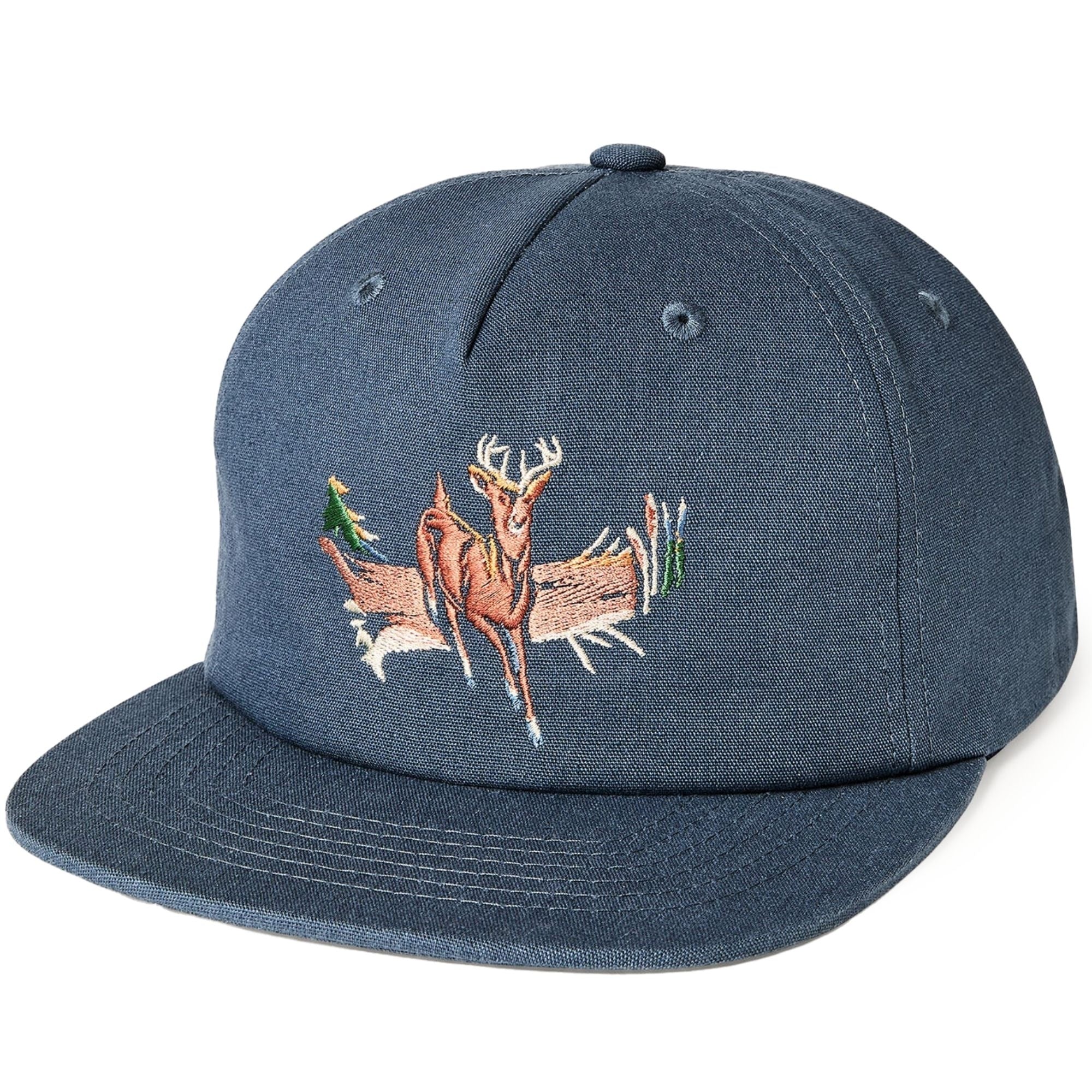 Deer Trucker Cap - Blue