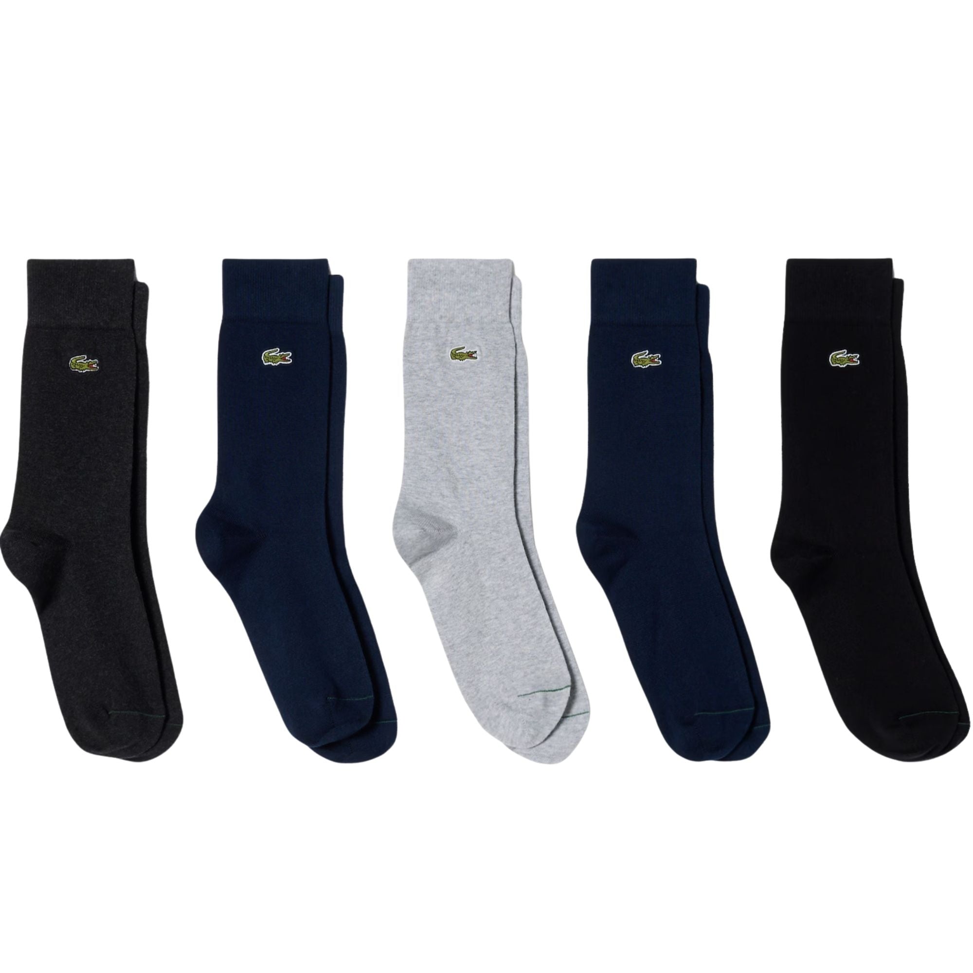 Lacoste 5-Pack Cotton Socks - Multi