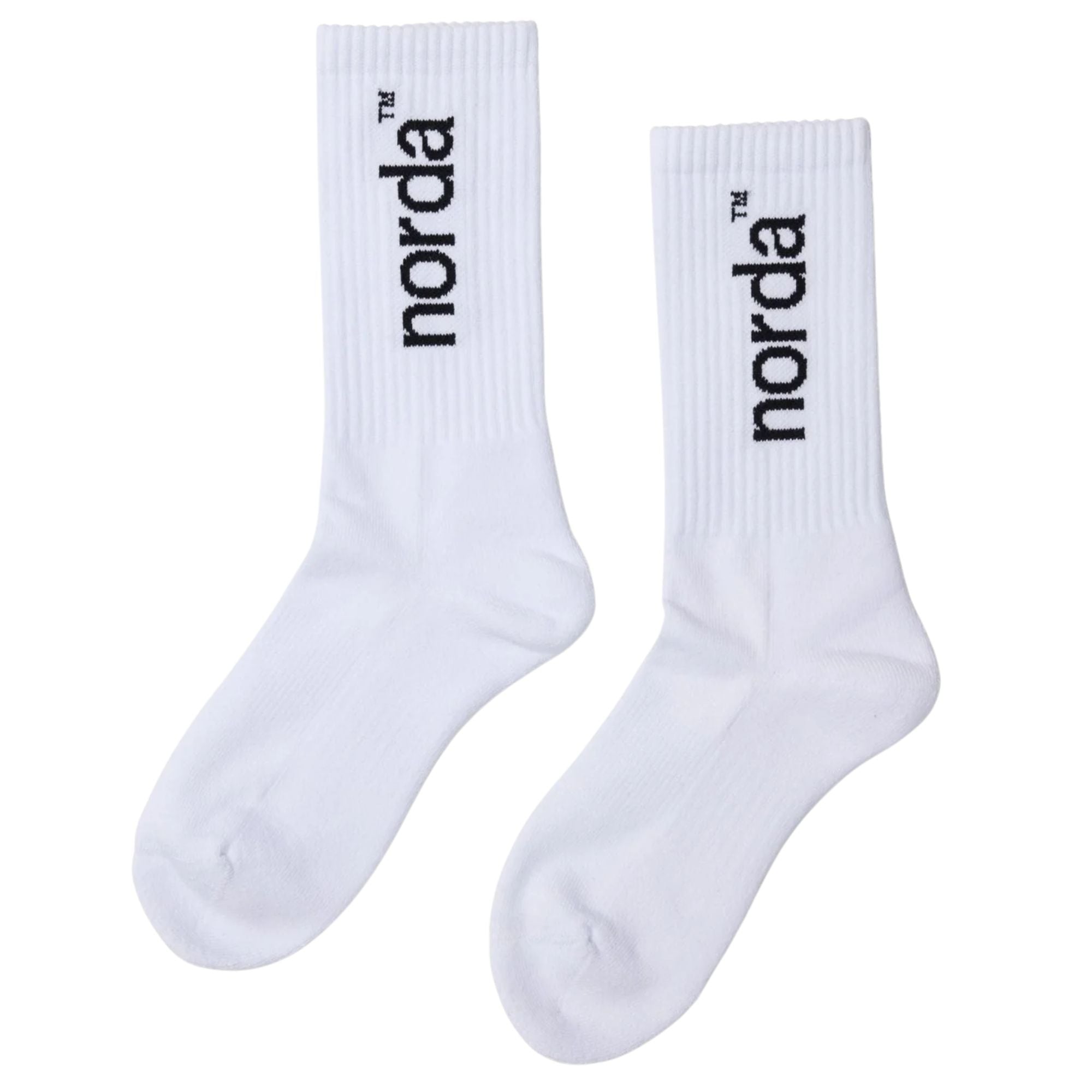 Retro Socks - White