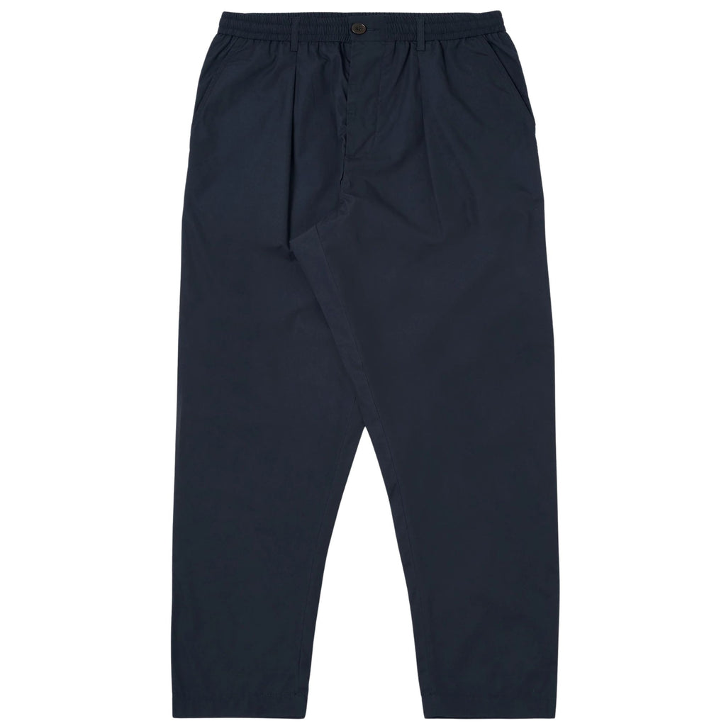 Universal Works Pleated Track Pant - Navy