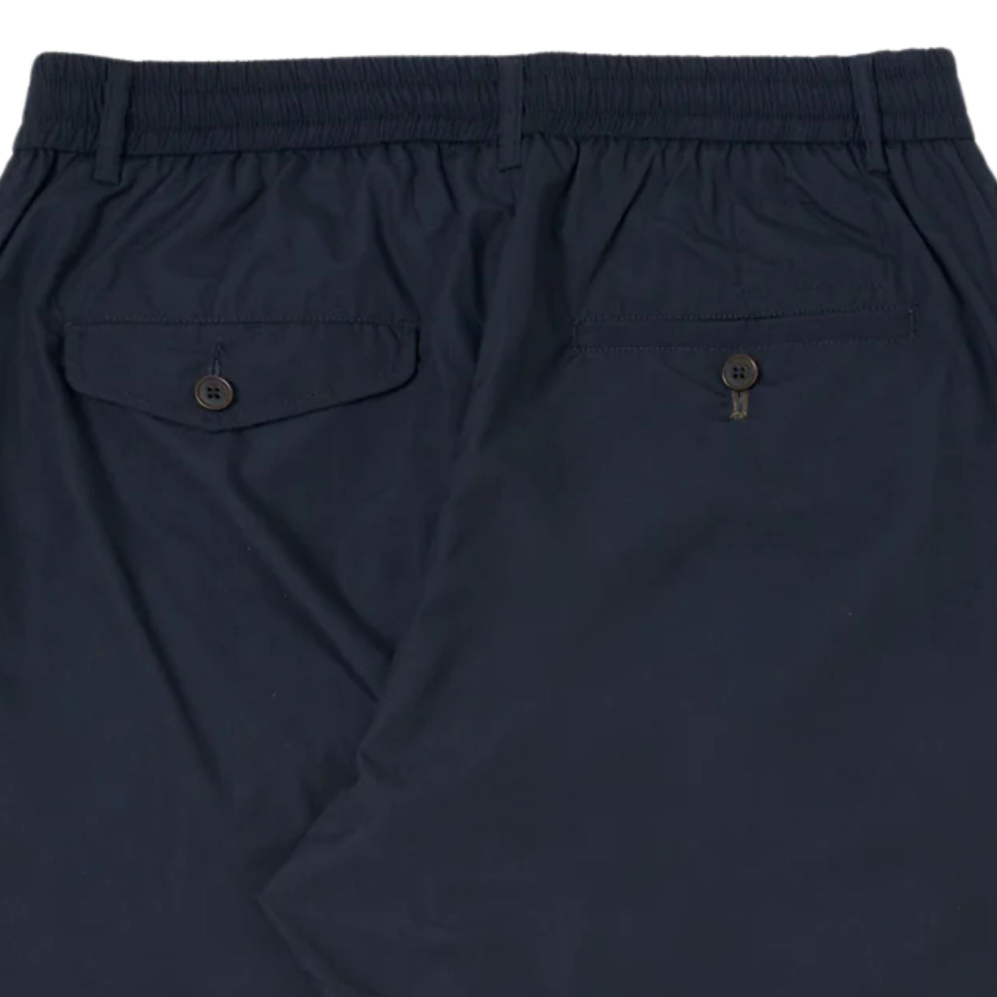 Pleated Track Pant - Navy