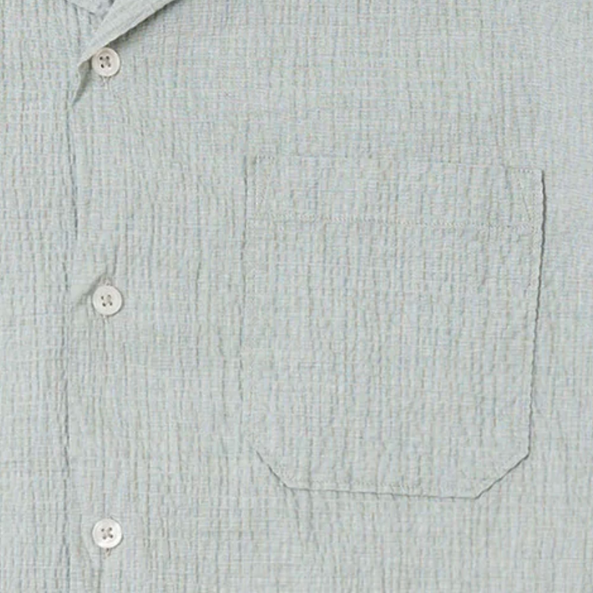 Seersucker Road Shirt - Green