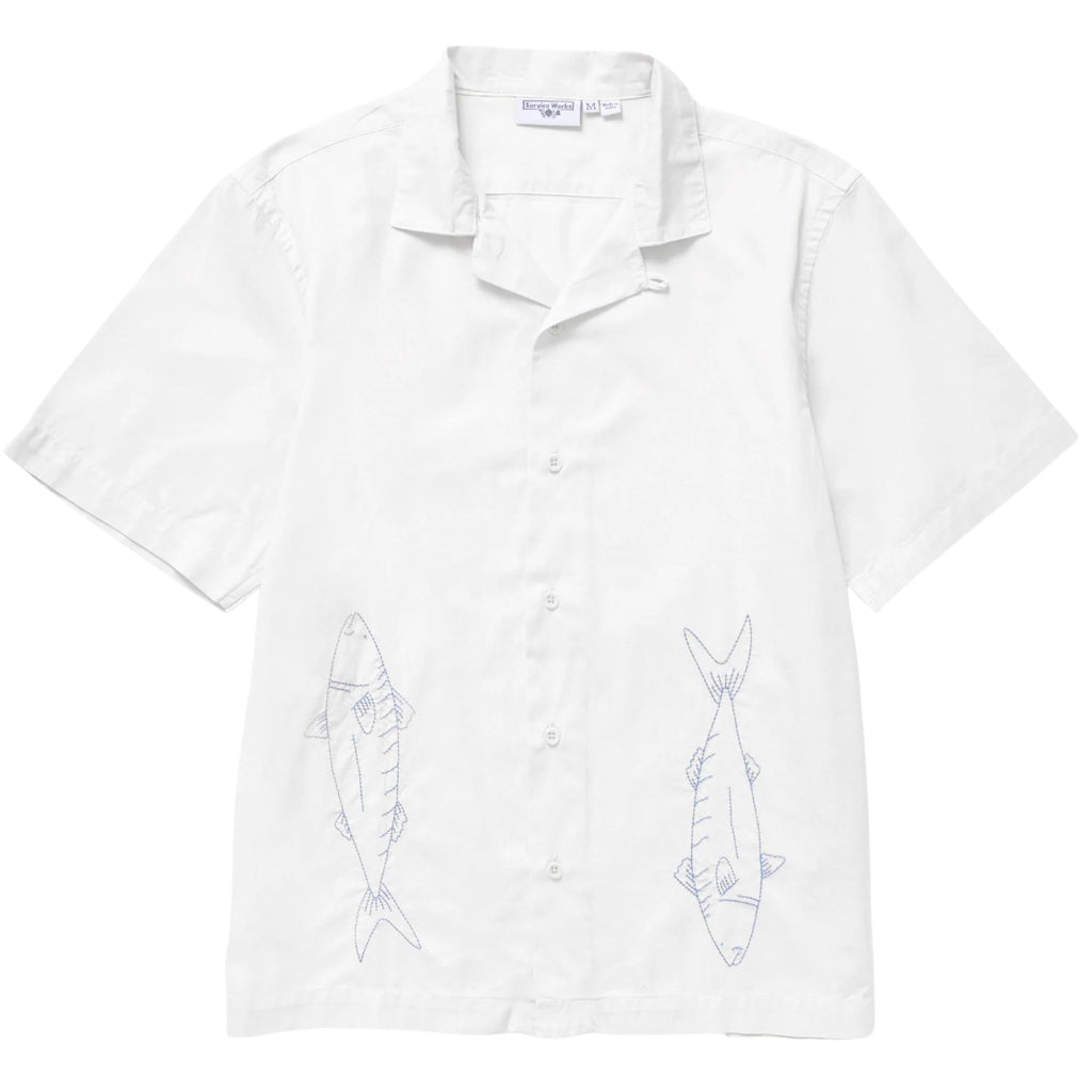 Service Works Mackerel Shirt - Off White